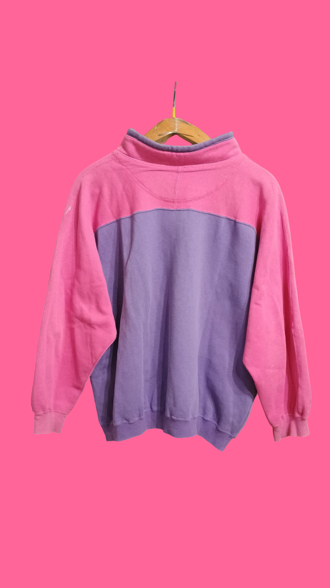 Vintage Multicolor Fantasy 90's Sweatshirt Woman Size M