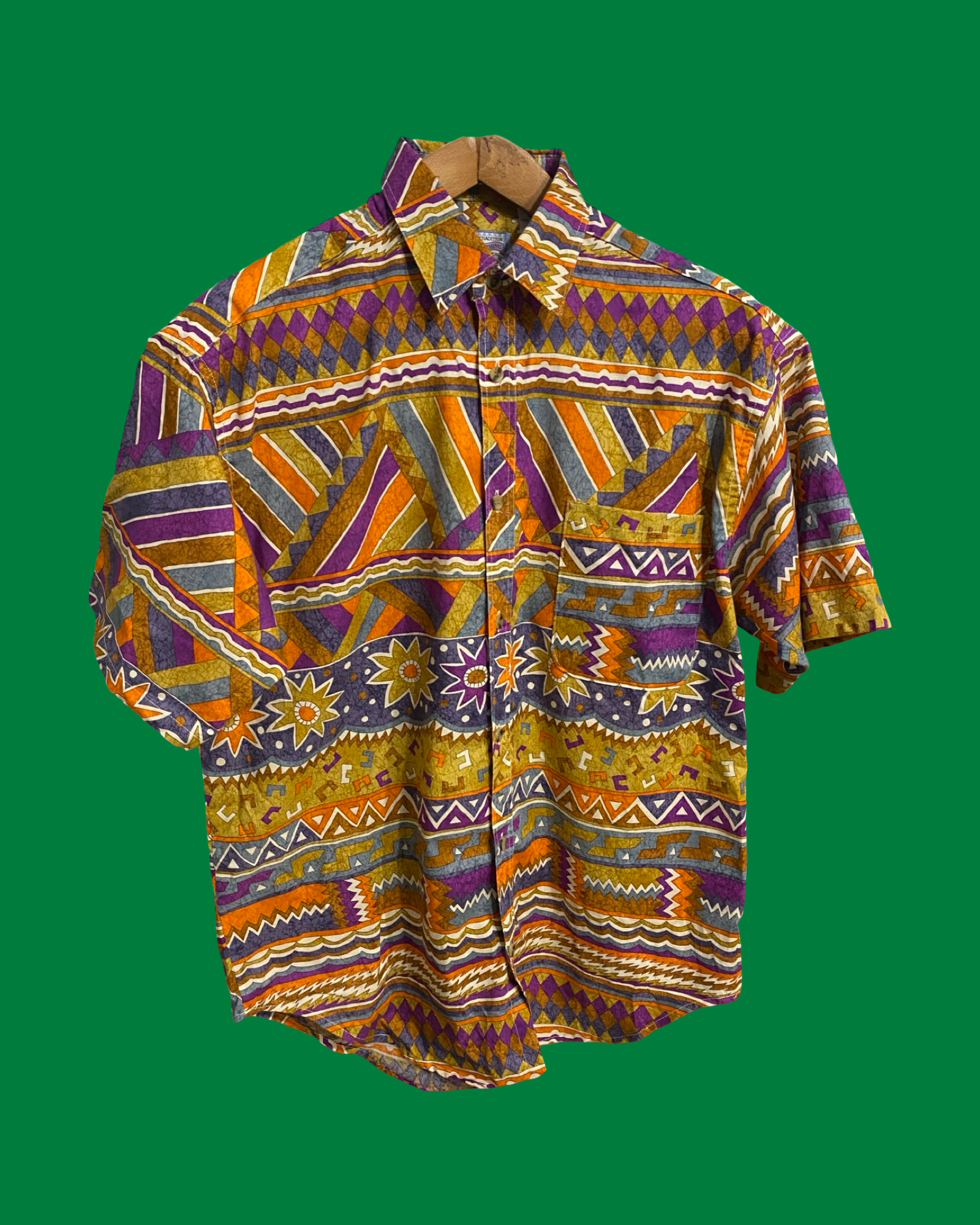 Vintage Style Multicolor Fantasy 90's Shirt Unisex Size M