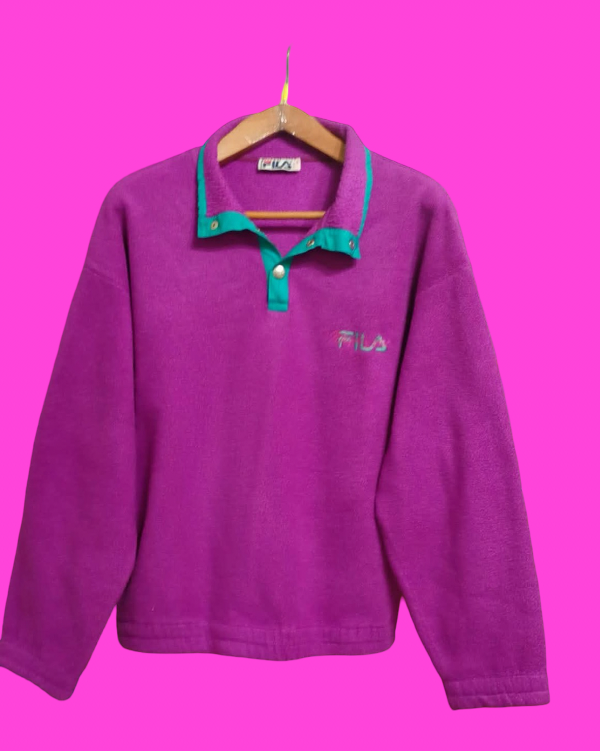 Vintage Multicolor Fantasy 90's Fleece Unisex Size M