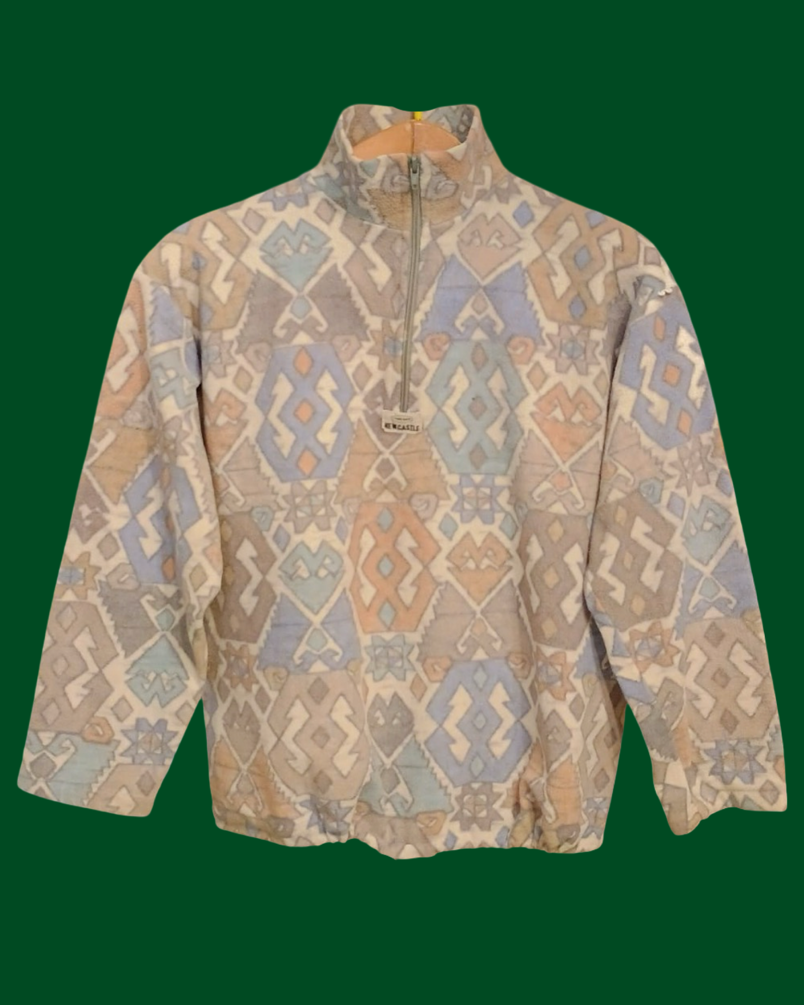 Vintage Multicolor Fantasy 90's Sweatshirt Woman Size S