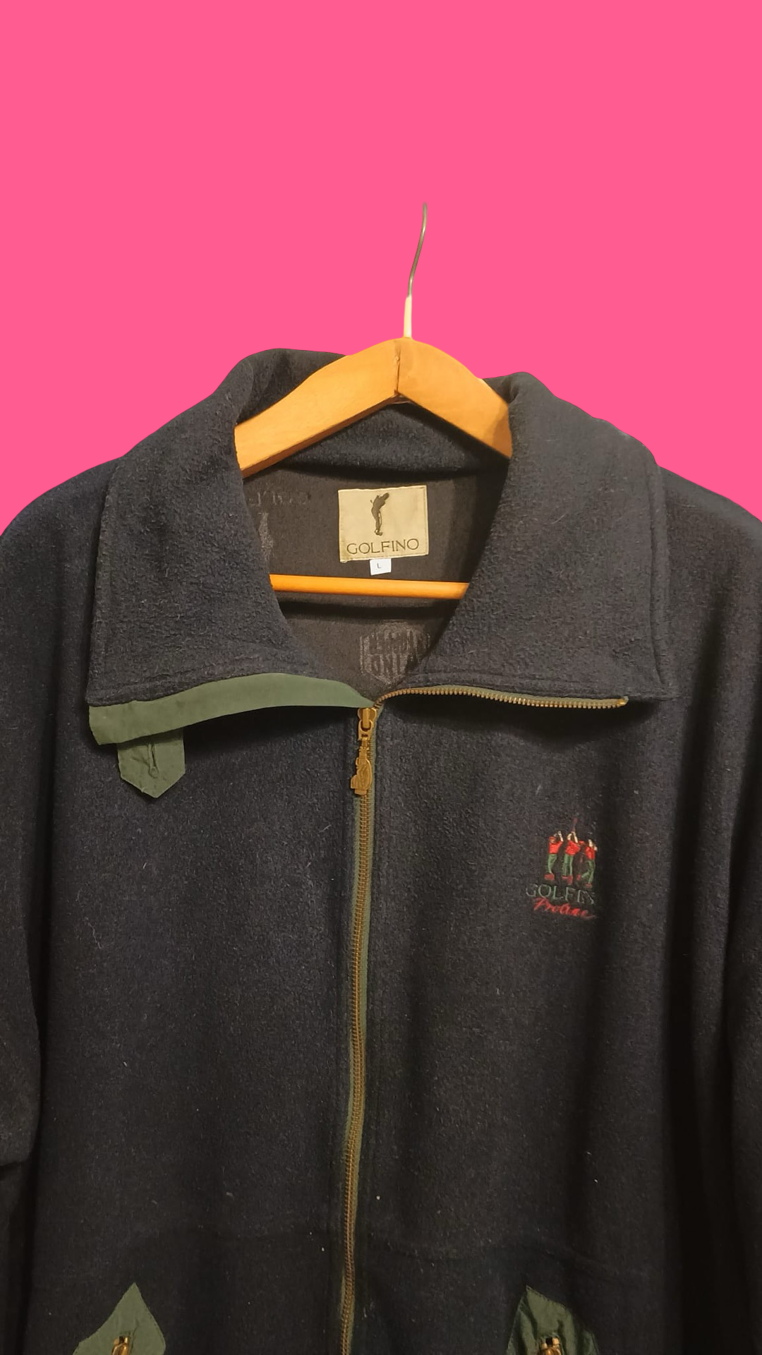 Vintage Multicolor Fantasy 90's Fleece Unisex Size L