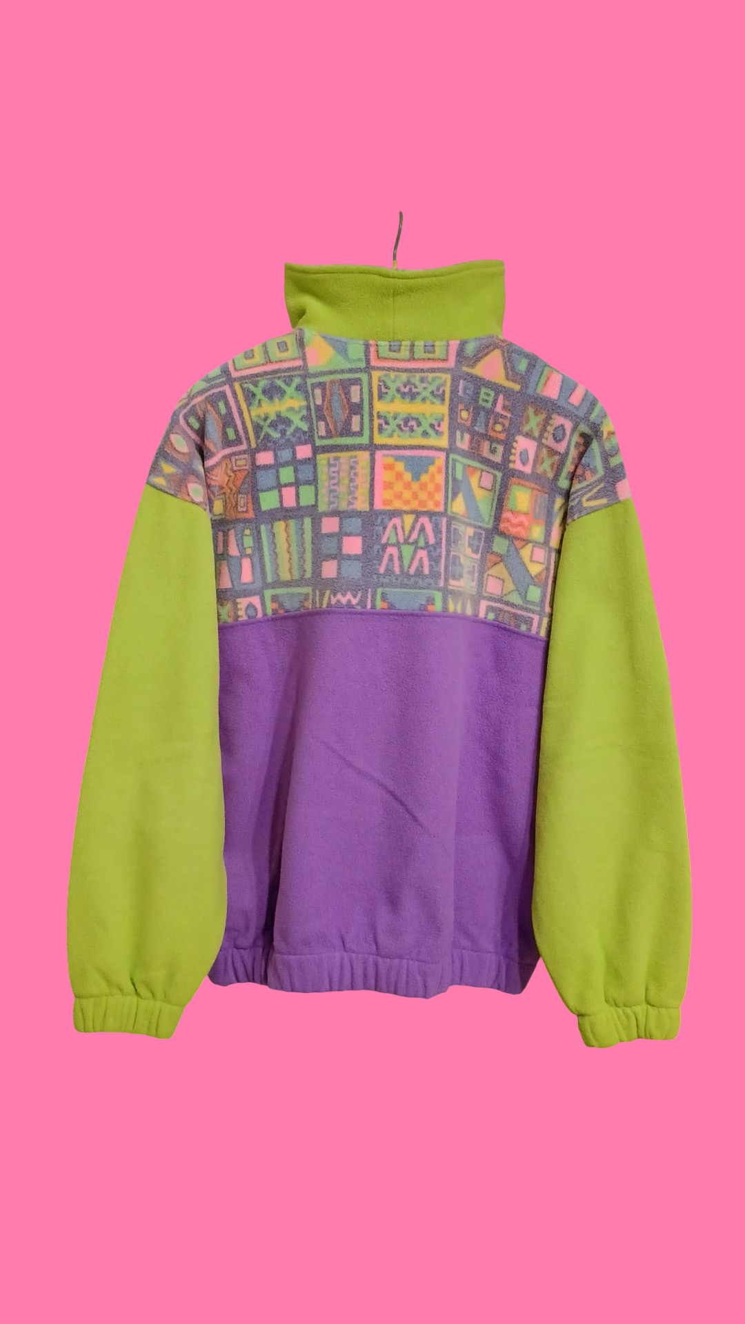 Vintage Multicolor Fantasy 90's Sweatshirt Unisex Size L