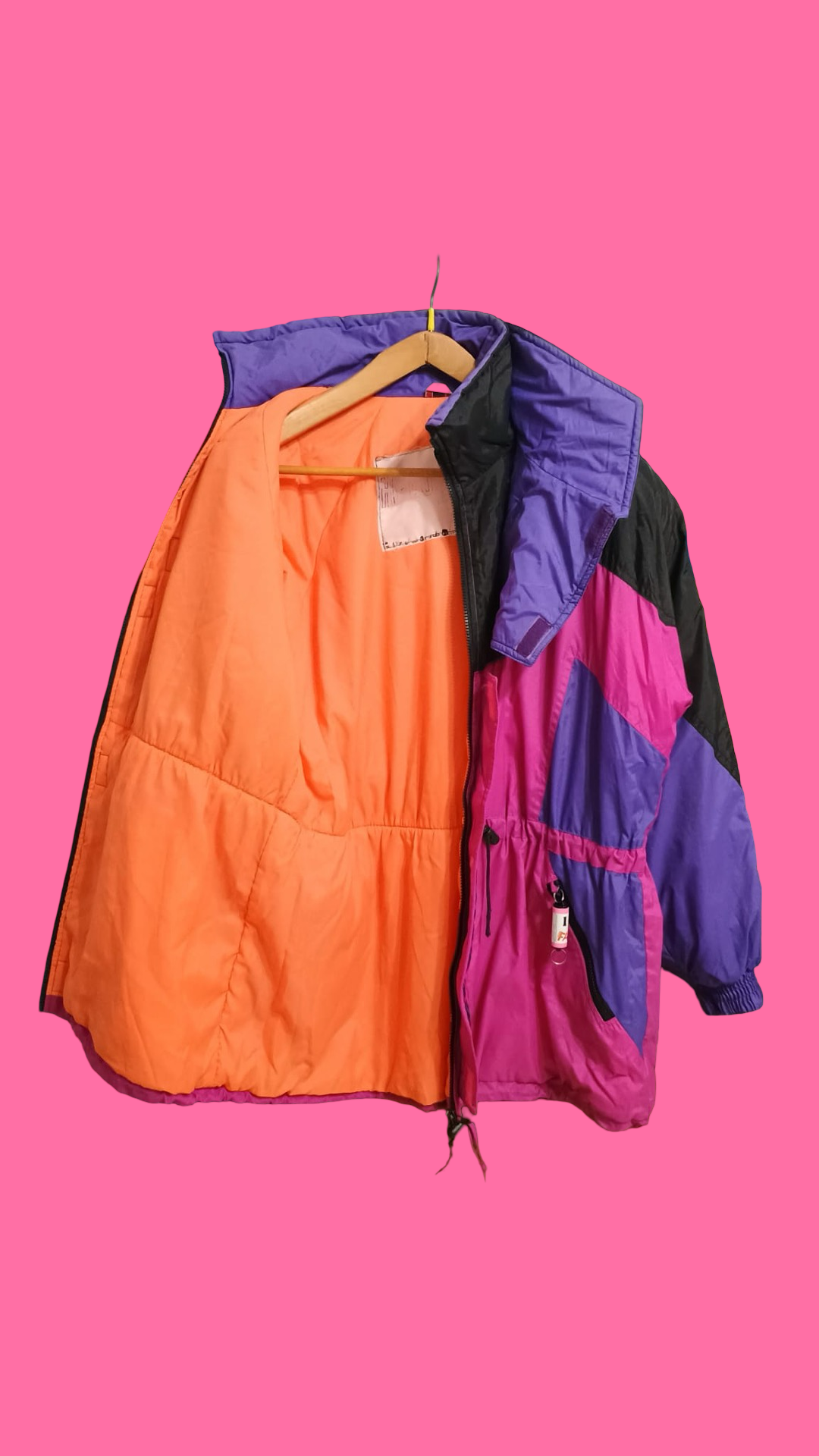 Vintage Multicolor Fantasy 90's Snow Jacket Unisex Size L