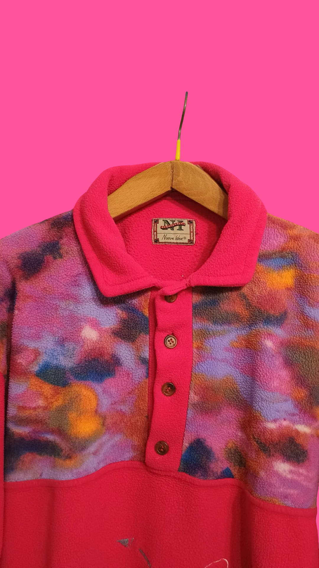 Vintage Multicolor Fantasy 90's Fila Fleece Unisex Size L