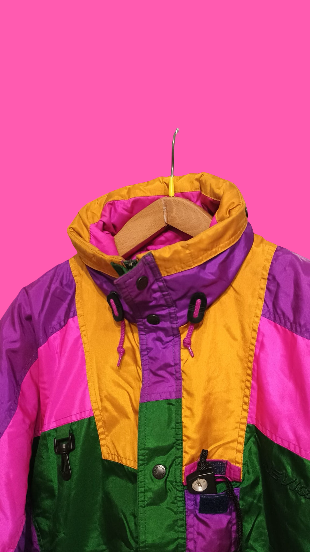 Vintage Multicolor Fantasy 90's Snow Jacket Unisex Size L
