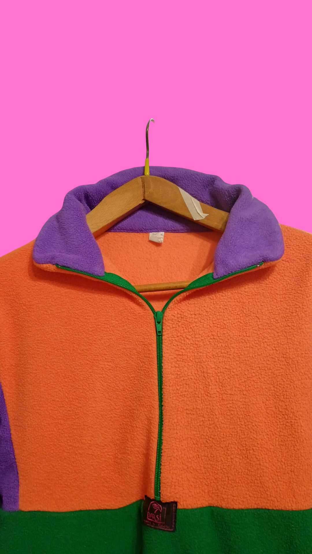 Vintage Multicolor Fantasy 90's Fleece Unisex Size M