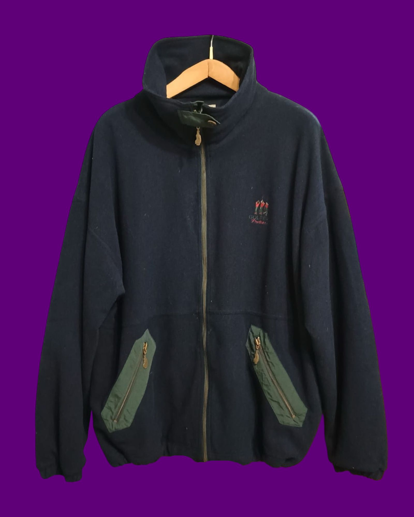 Vintage Multicolor Fantasy 90's Fleece Unisex Size L