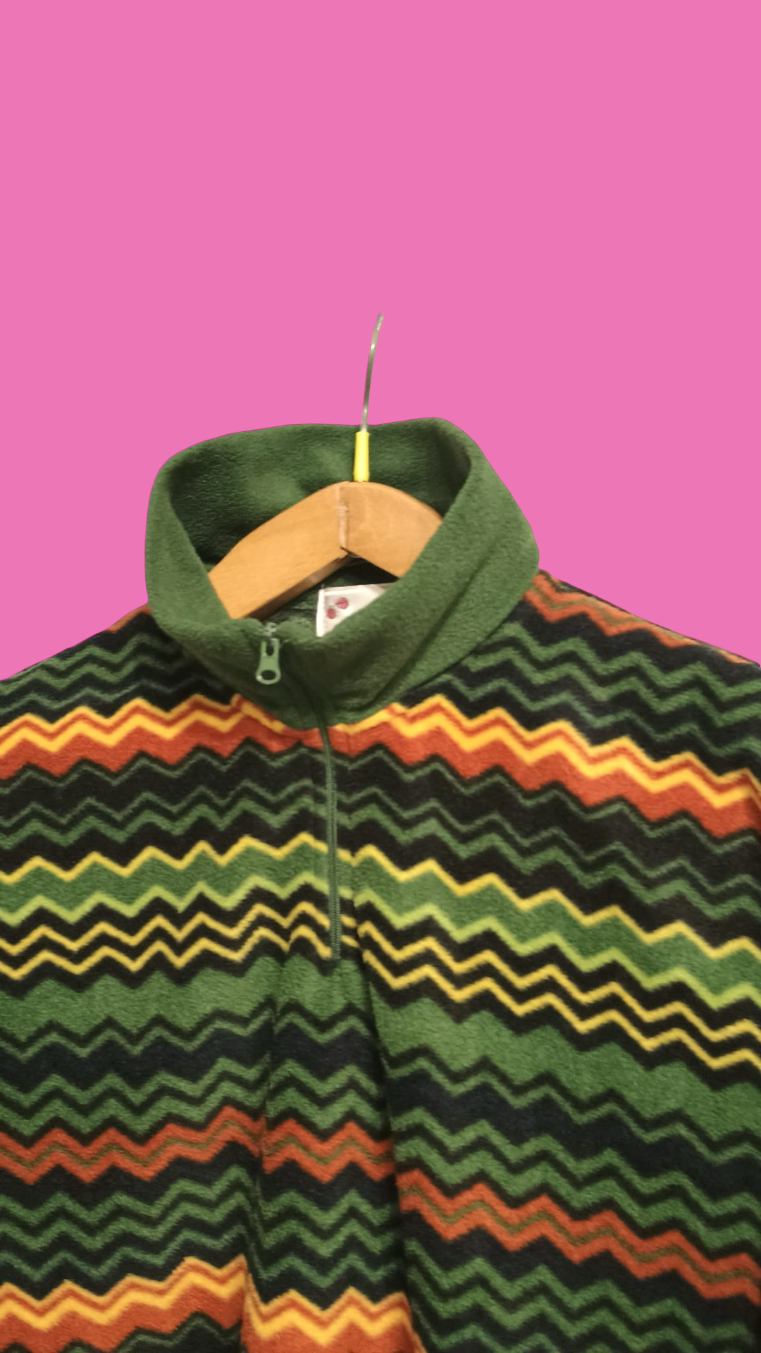 Vintage Multicolor Fantasy 90's Fleece Unisex Size M