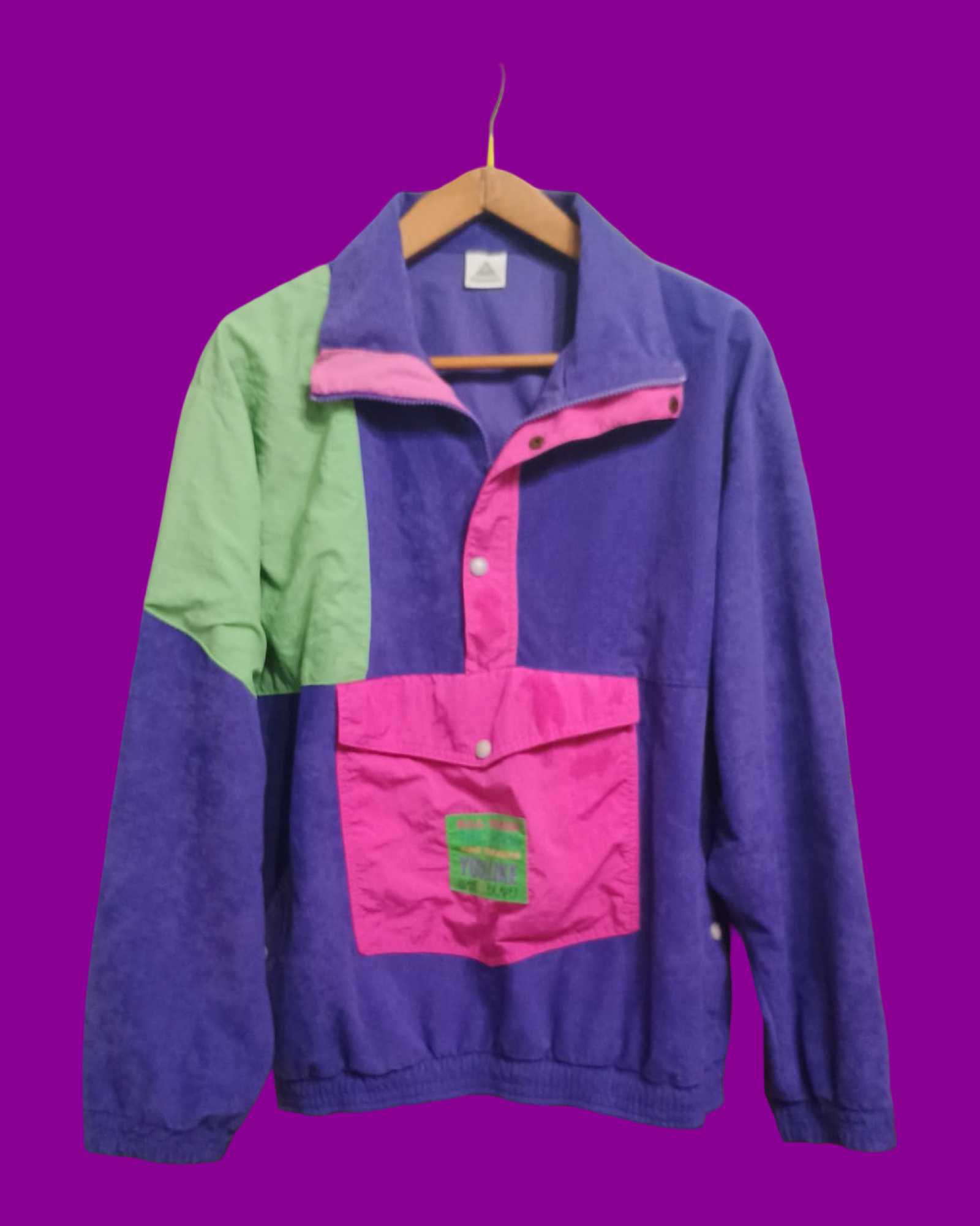 Vintage Multicolor Fantasy 90's Sweatshirt Unisex Size L