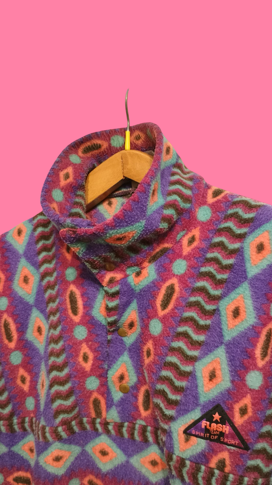 Vintage Multicolor Fantasy 90's Sweatshirt Unisex Size XL