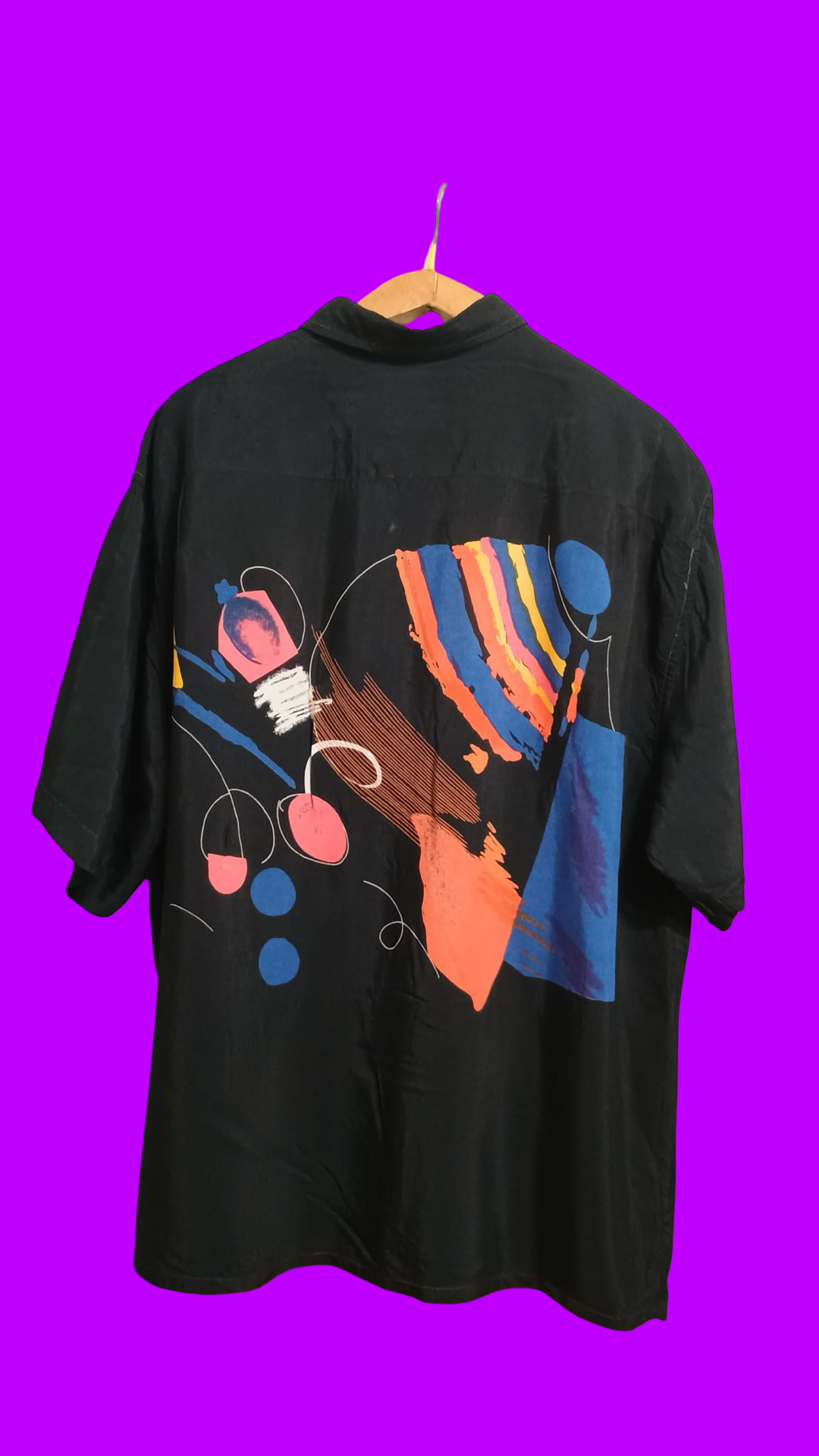 Vintage Multicolor Fantasy 90's Shirt Unisex Size L