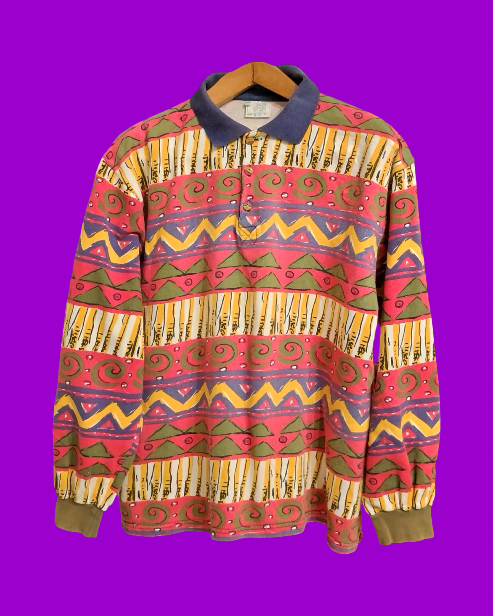Vintage Multicolor Fantasy 90's Shirt Unisex Size M