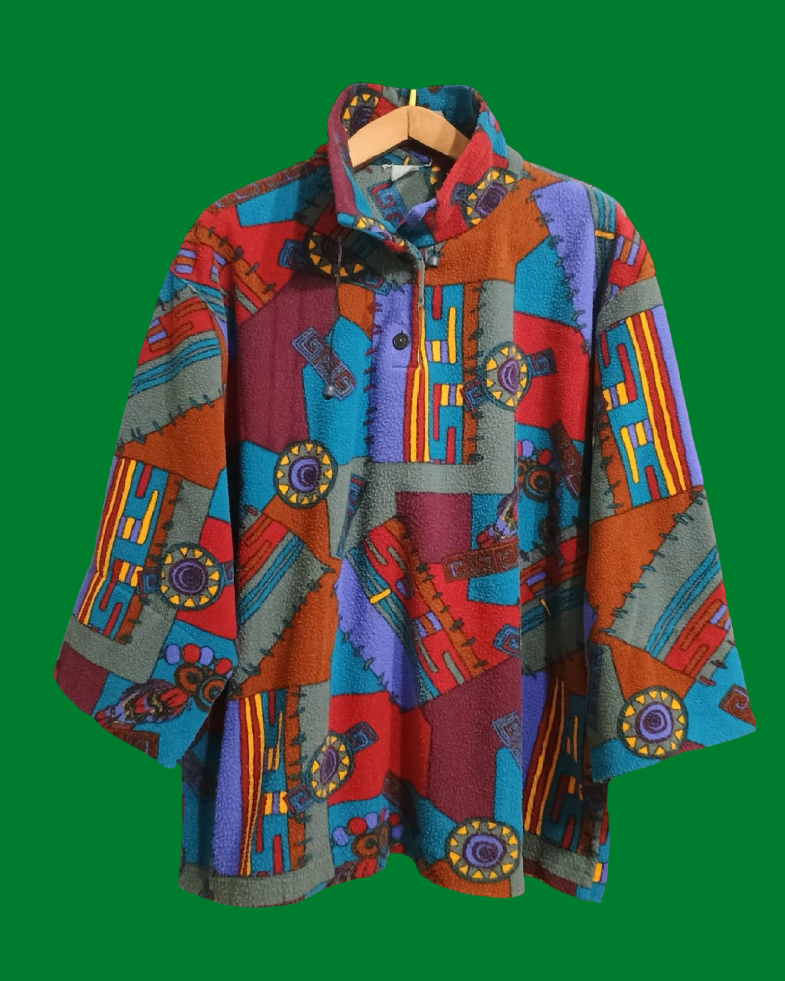 Vintage Multicolor Fantasy 90's Sweatshirt Unisex Size XL