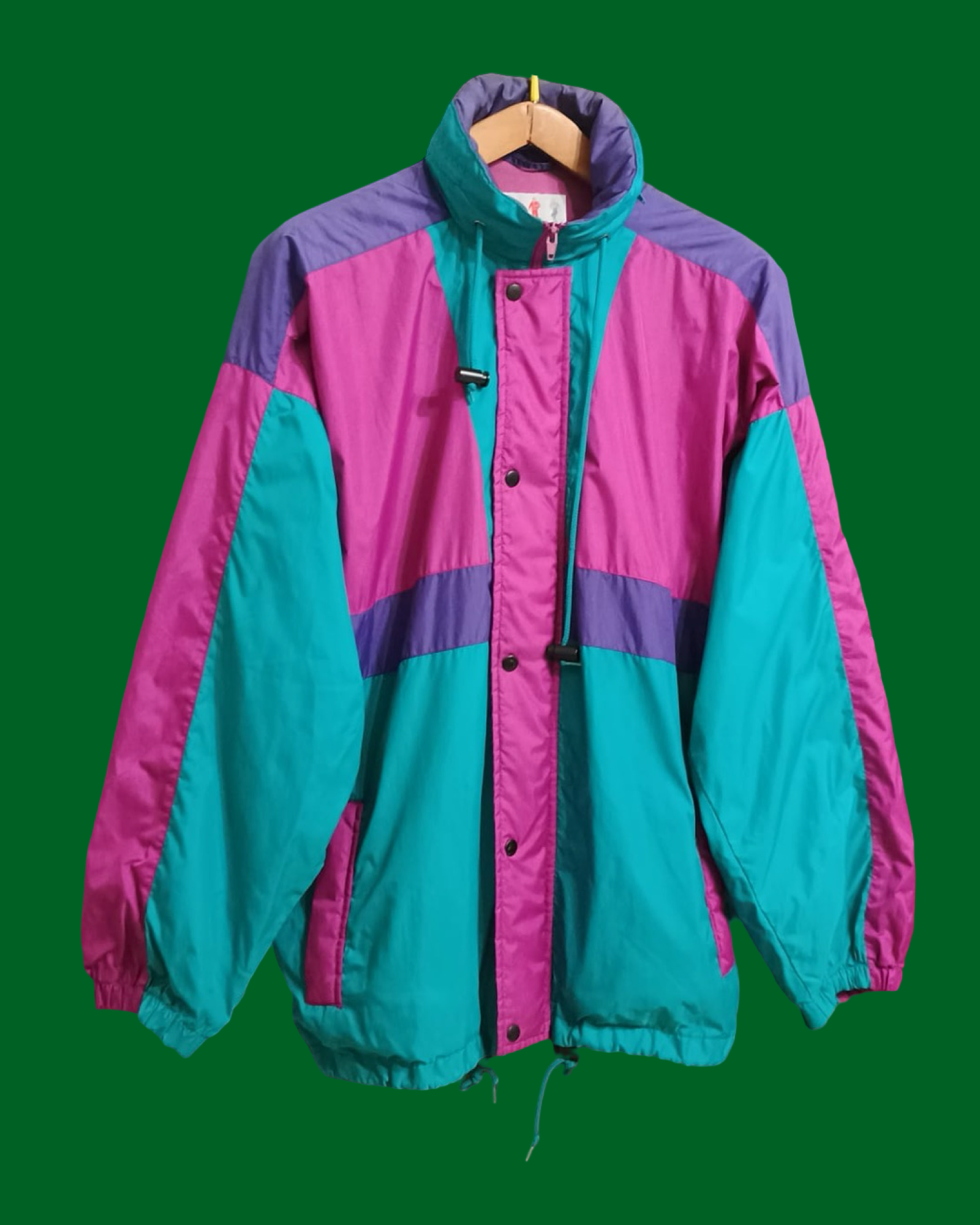 Vintage Multicolor Fantasy 90's Winter Jacket Unisex Size XL