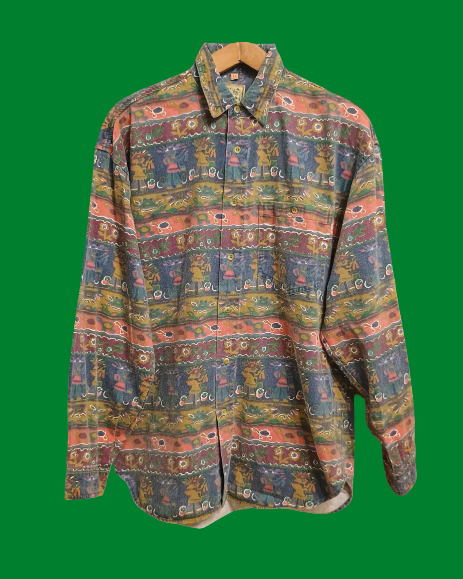 Vintage Multicolor Fantasy 90's Shirt Unisex Size M