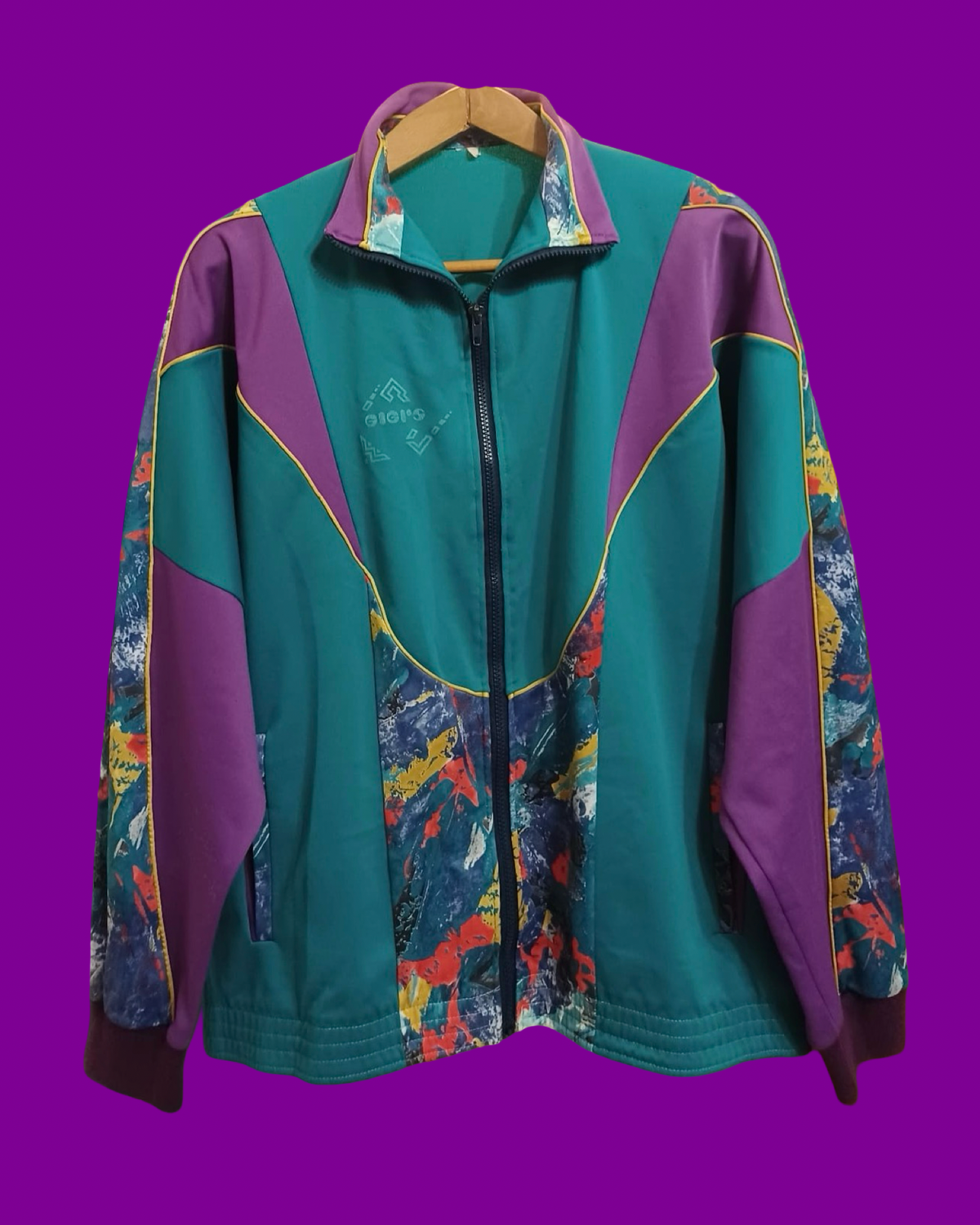 Vintage Multicolor Fantasy 90's Sweatshirt Unisex Size M