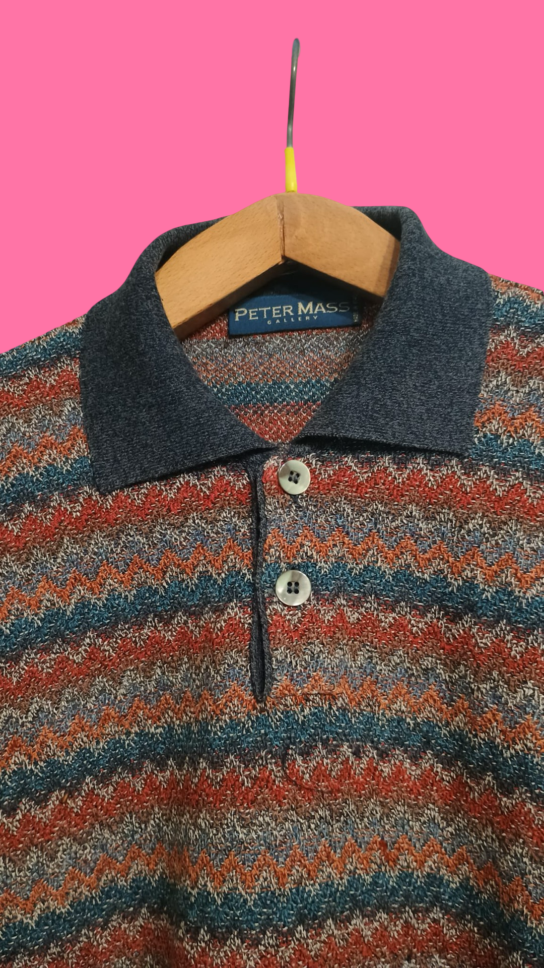 Vintage Multicolor Fantasy 90's Sweater Unisex Size L