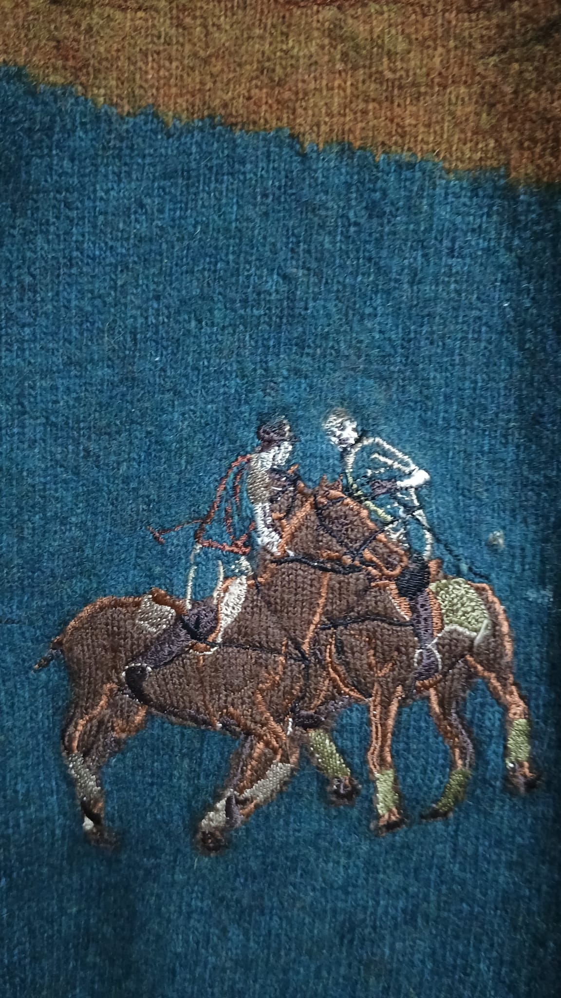 Vintage Multicolor Fantasy 90's Sweater Woman Size L