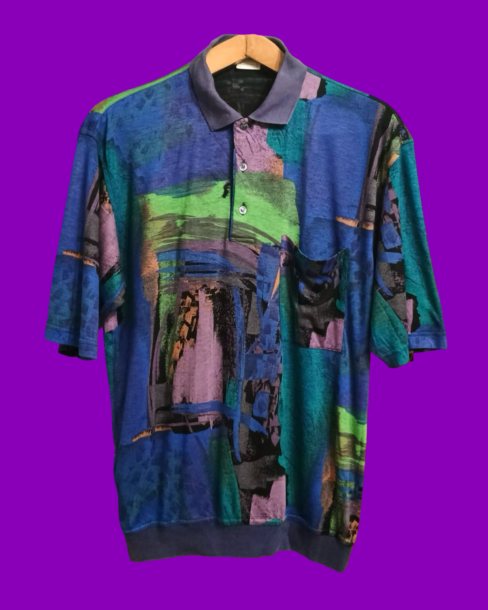 Vintage Multicolor Fantasy 90's Shirt Unisex Size M