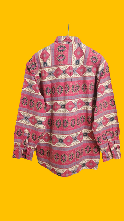 Vintage Multicolor Fantasy 90's Shirt Unisex Size L