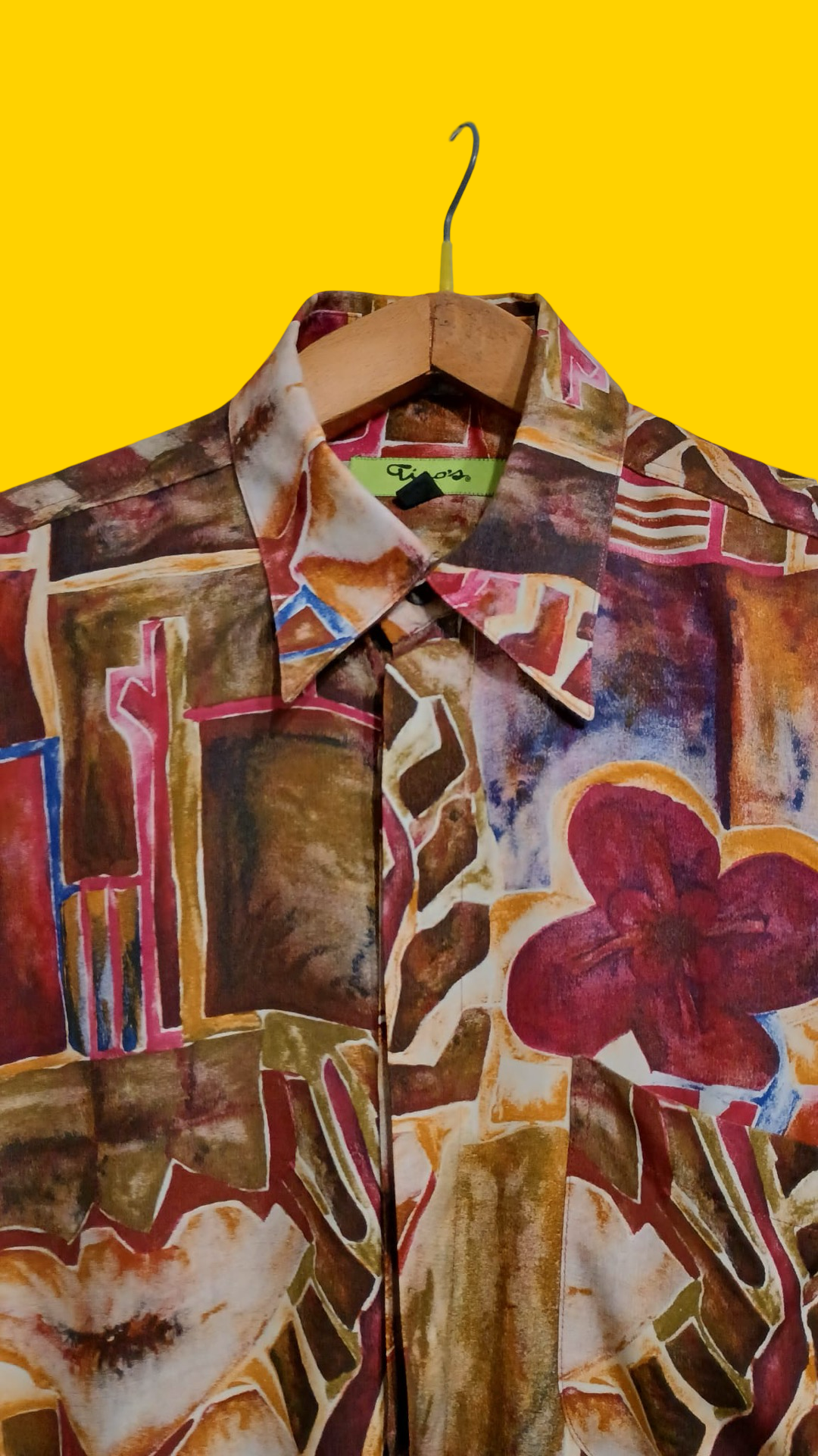 Vintage Multicolor Fantasy 90's Shirt Unisex Size L