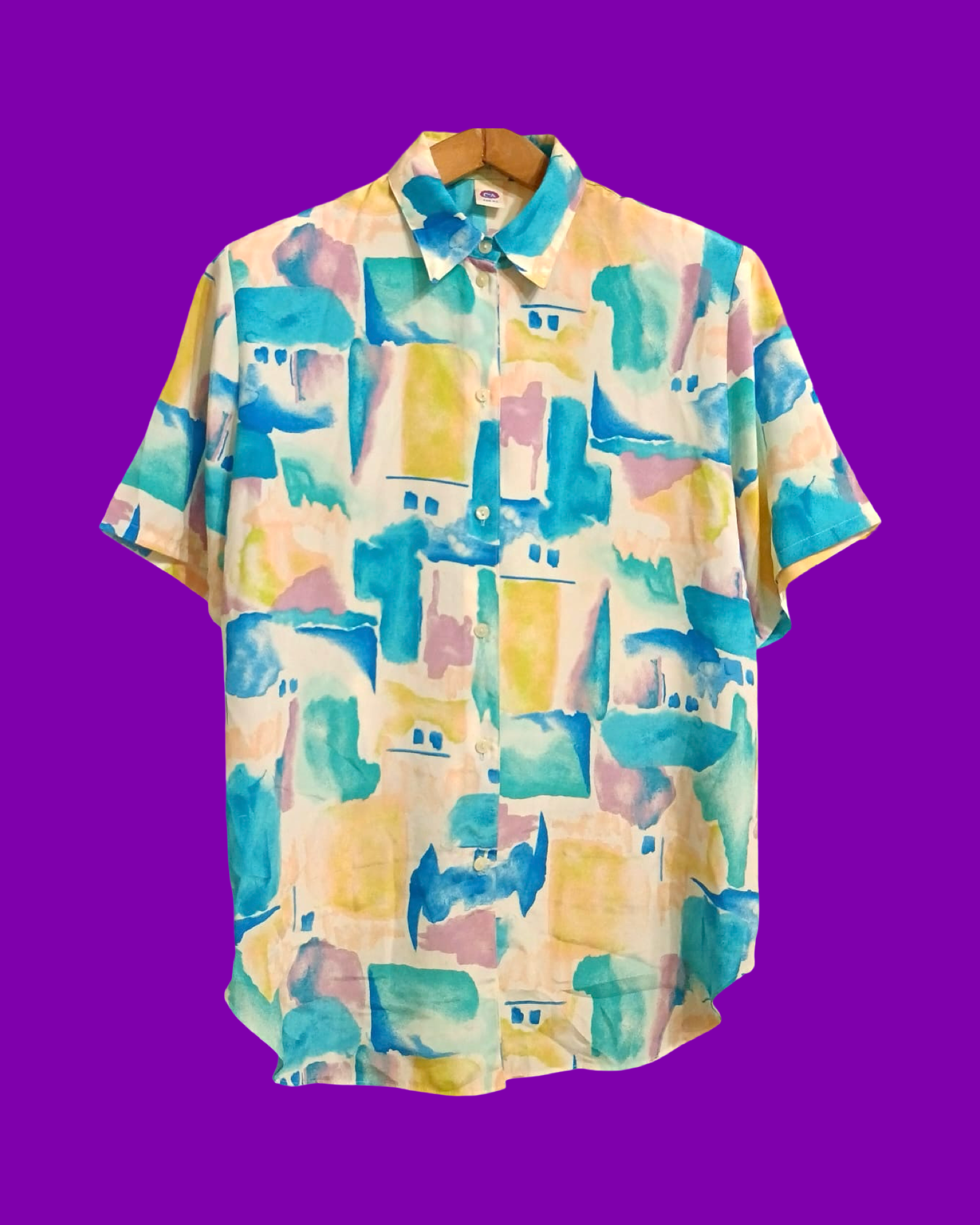 Vintage Multicolor Fantasy 90's Shirt Unisex Size L