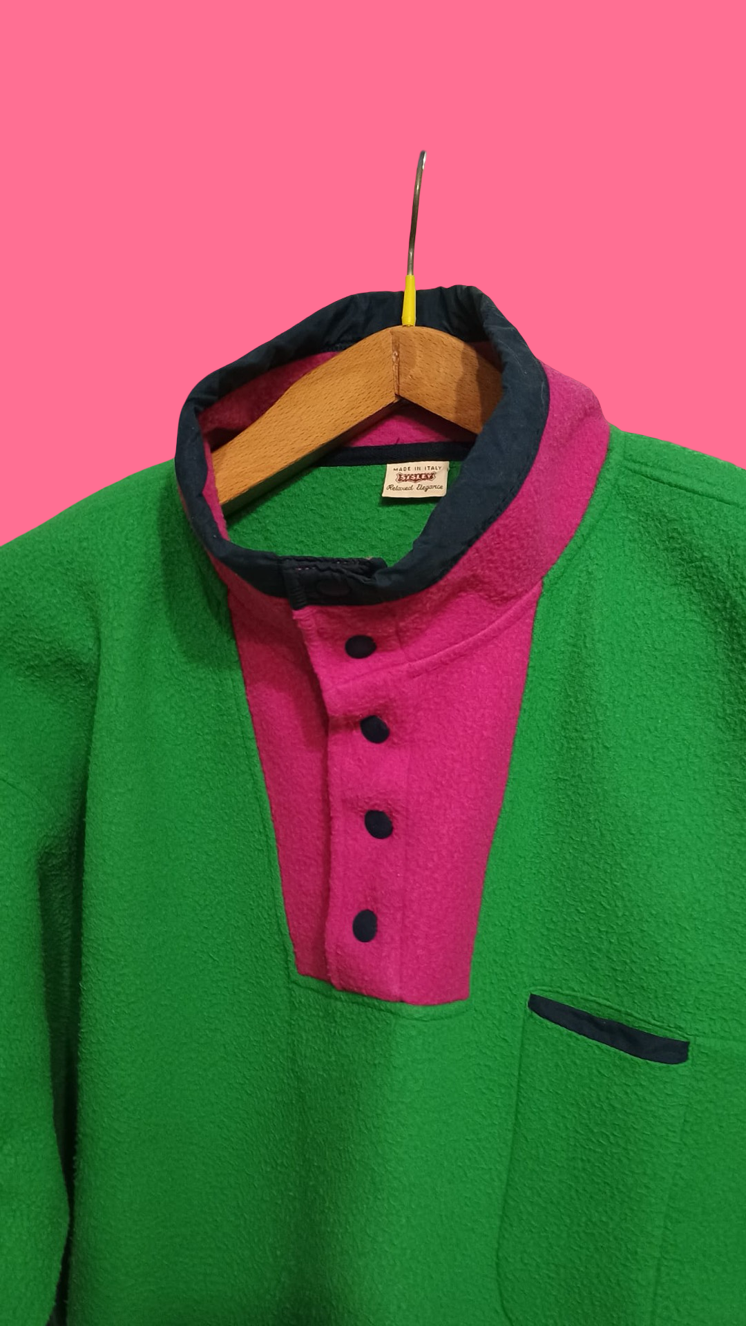 Vintage Multicolor Fantasy 90's Fleece Unisex Size L