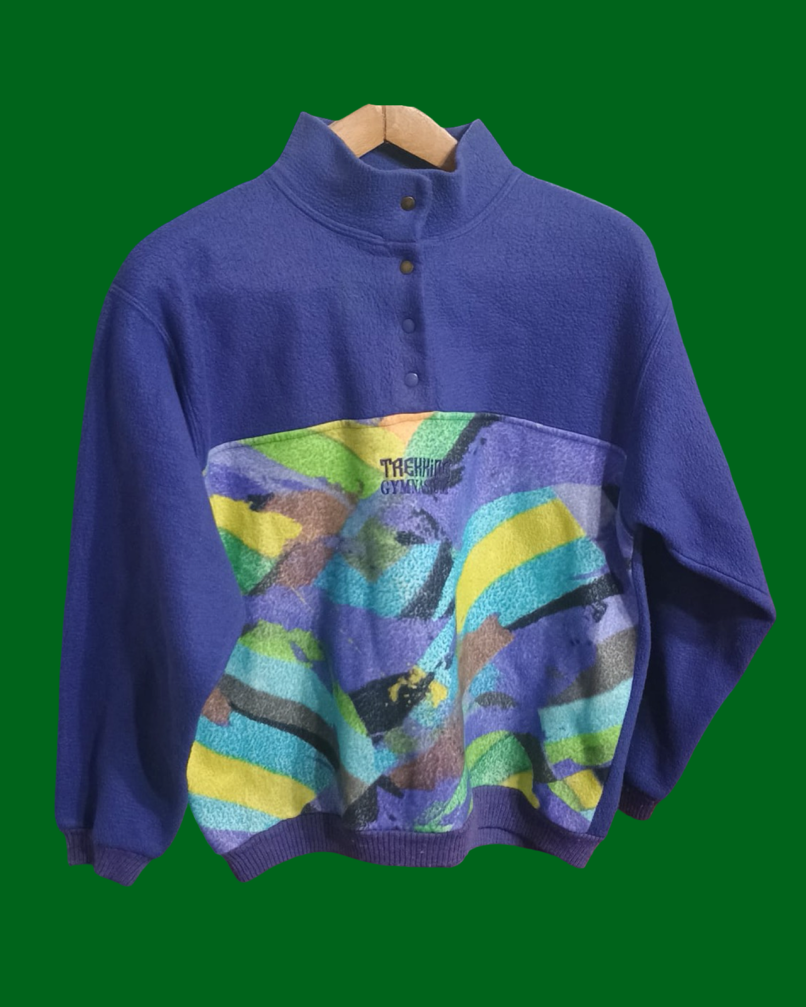 Vintage Multicolor Fantasy 90's Sweatshirt Unisex Size M