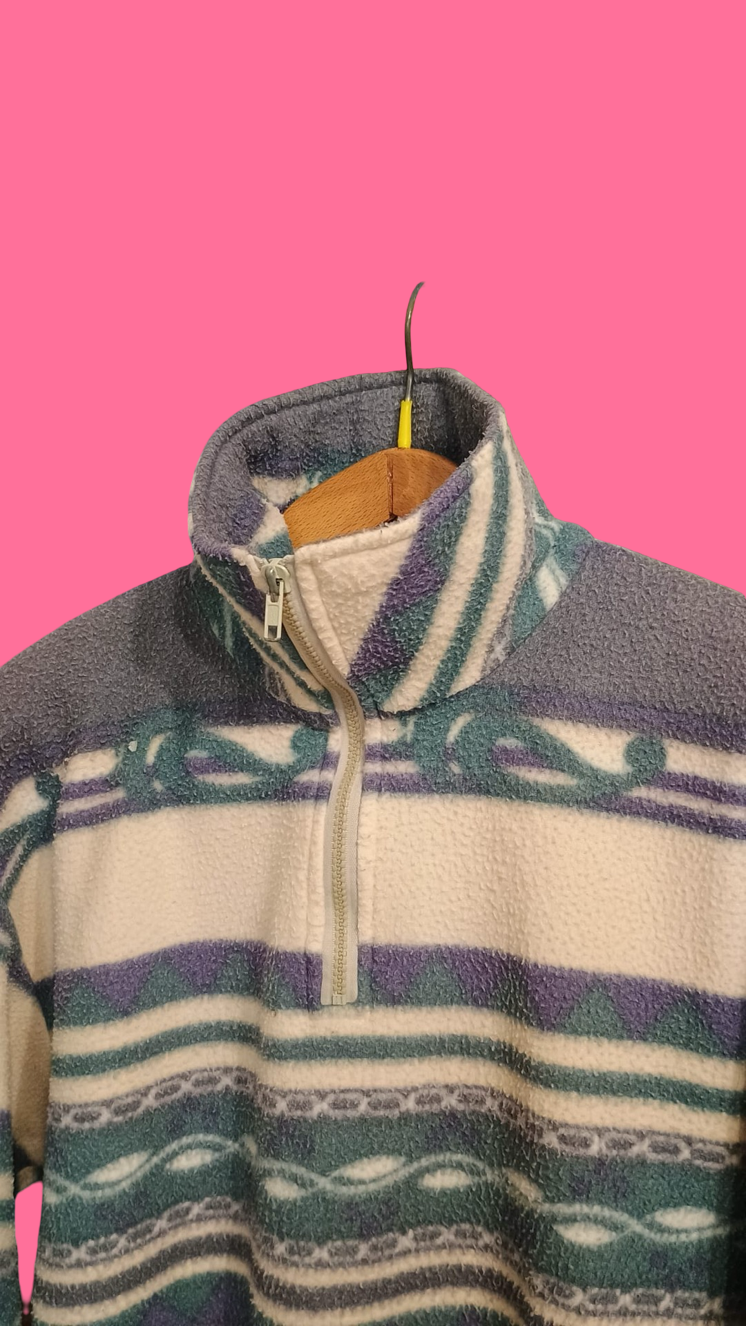 Vintage Multicolor Fantasy 90's Sweatshirt Unisex Size L