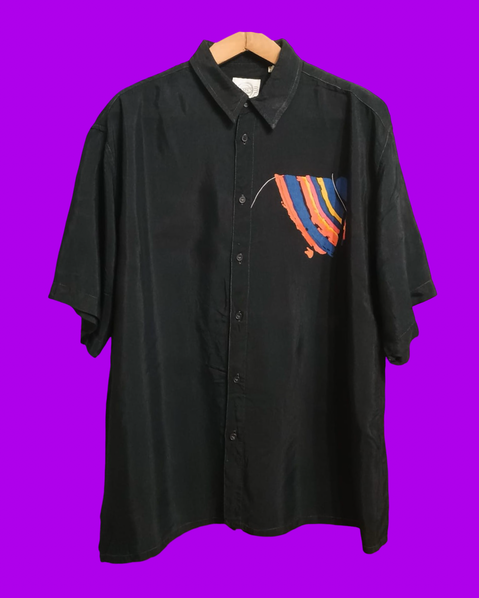 Vintage Multicolor Fantasy 90's Shirt Unisex Size L
