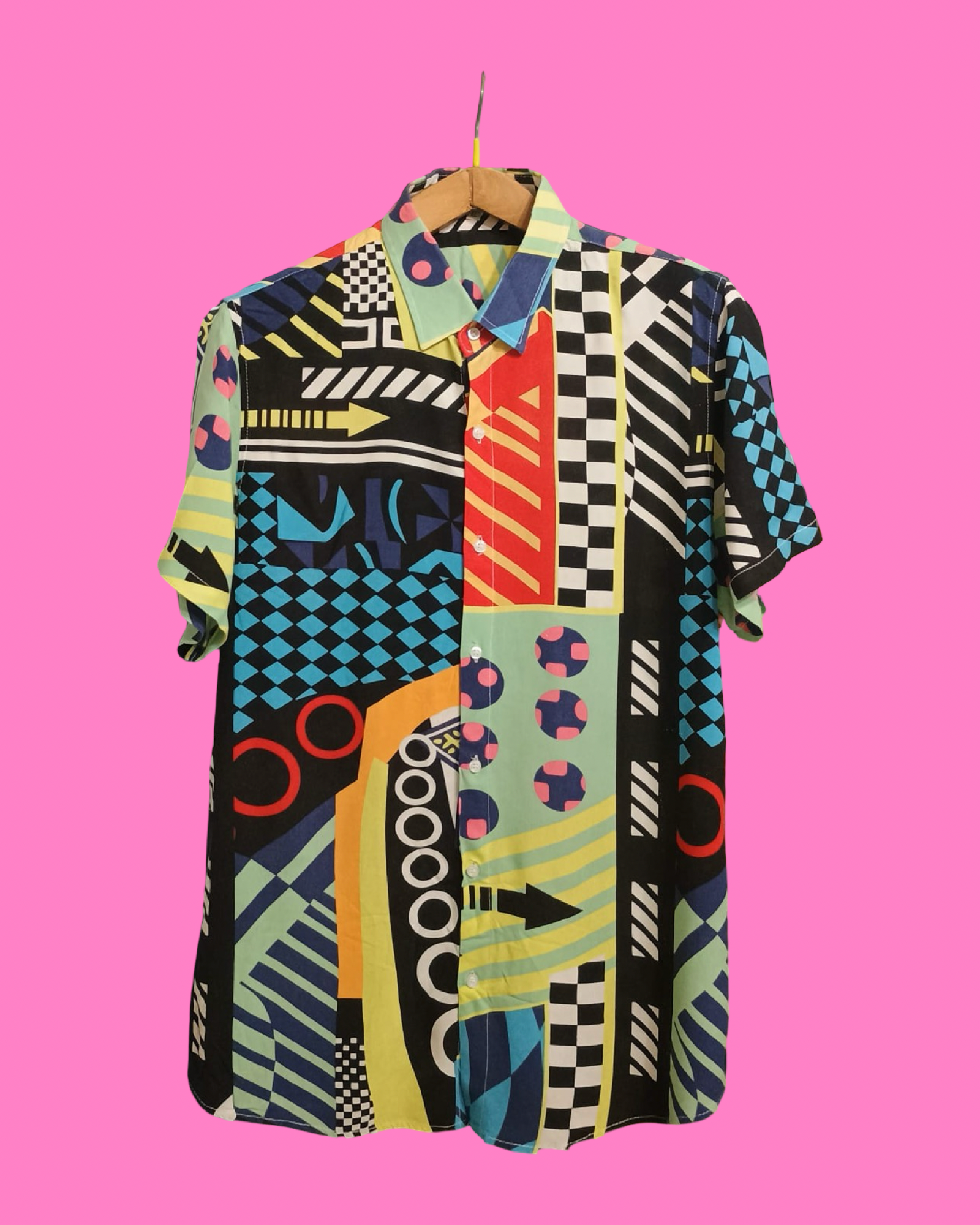 Vintage Multicolor Fantasy 90's Shirt Unisex Size L