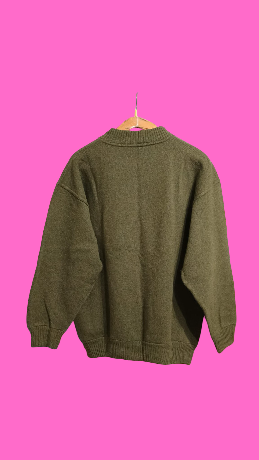 Vintage Multicolor Fantasy 90's Sweater Unisex Size L