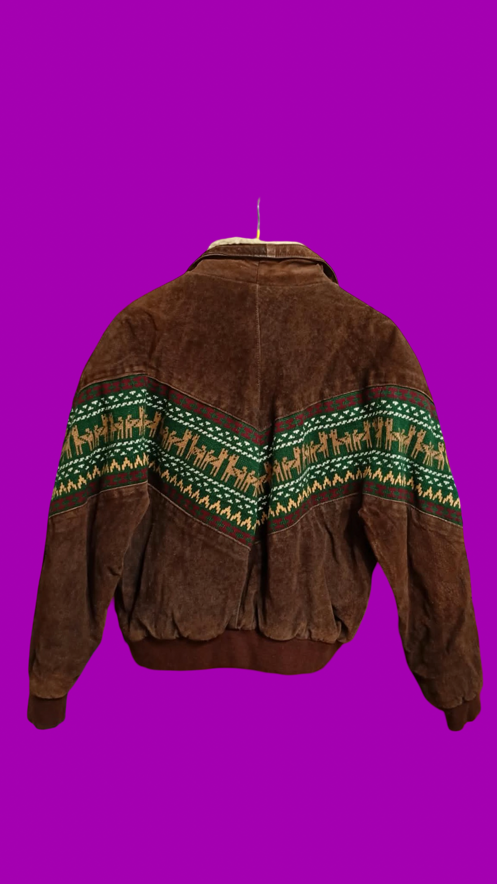 Vintage Brown 90's Jacket Unisex Size S