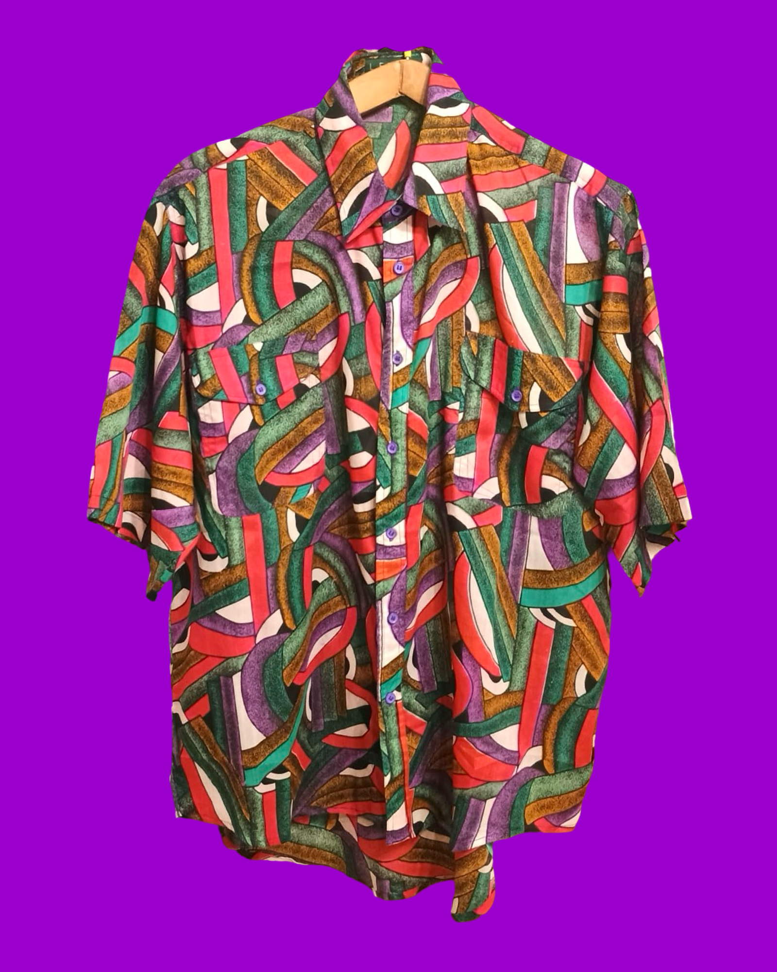 Vintage Multicolor Fantasy 90's Shirt Unisex Size XL