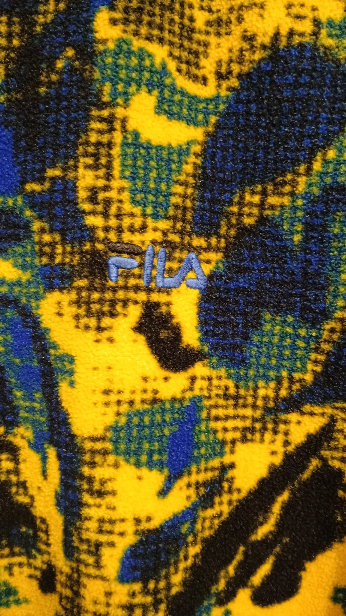 Vintage Multicolor Fantasy 90's Fila Fleece Unisex Size XL