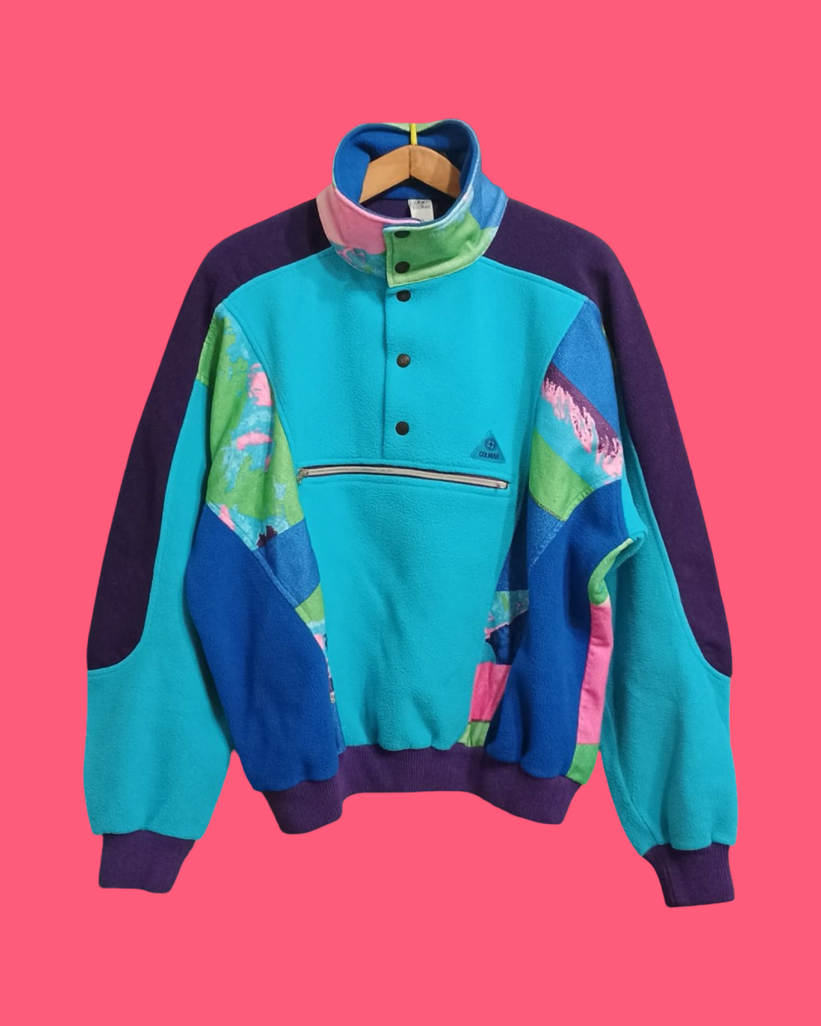 Vintage Multicolor Fantasy 90's Sweatshirt Unisex Size M