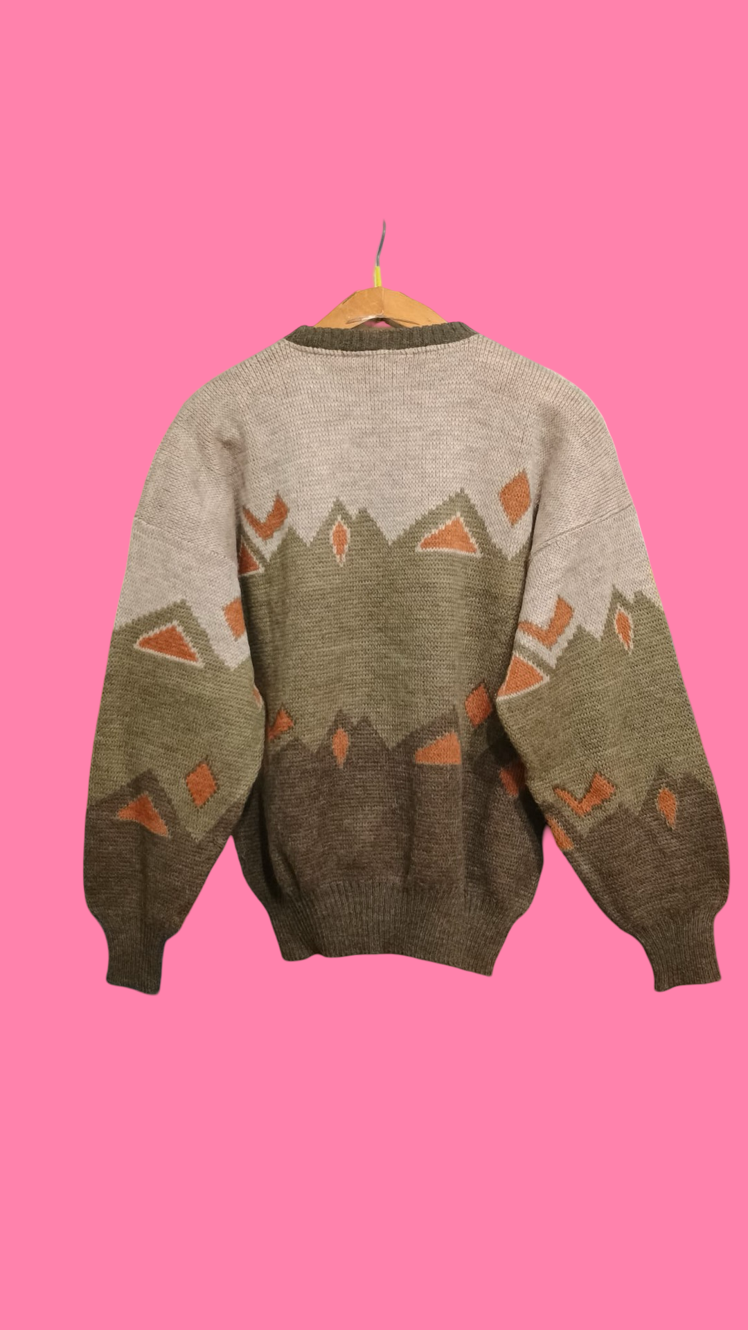 Vintage Multicolor Fantasy 90's Sweater Unisex Size S