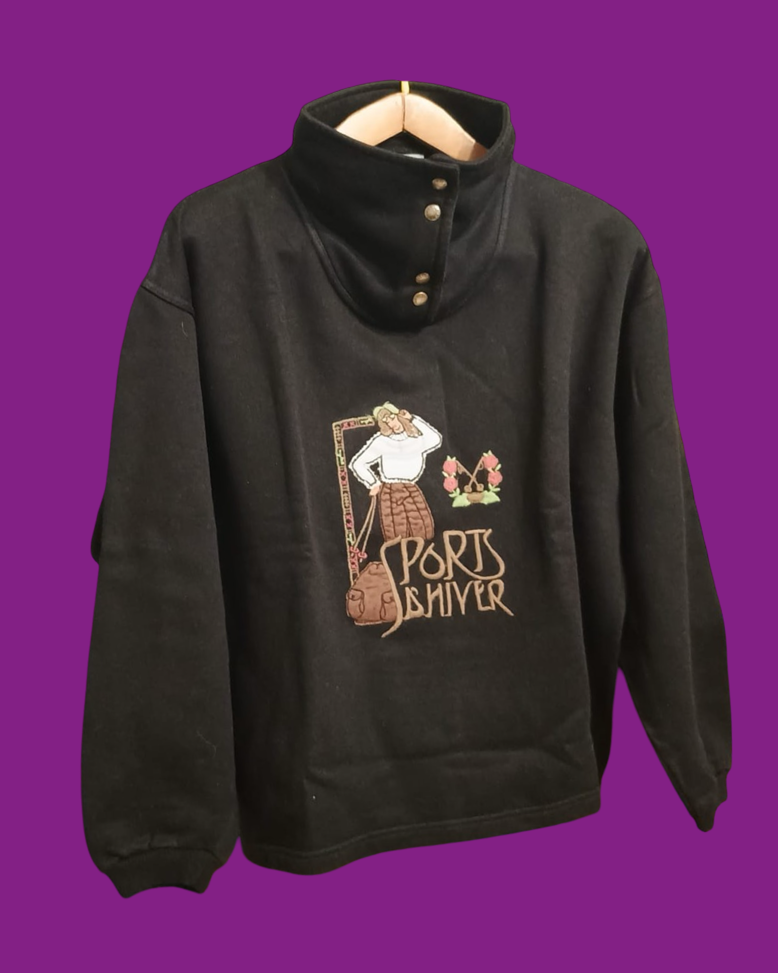 Vintage Multicolor Fantasy 90's Sweatshirt Unisex Size M