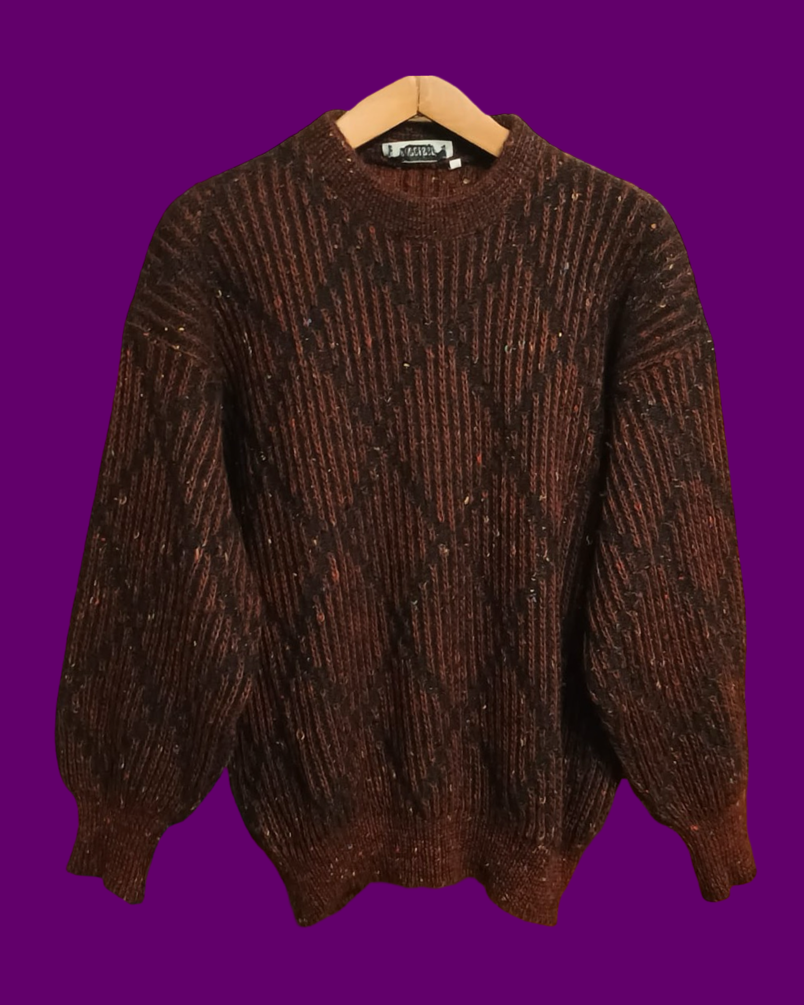 Vintage Multicolor Fantasy 90's Sweater Unisex Size M