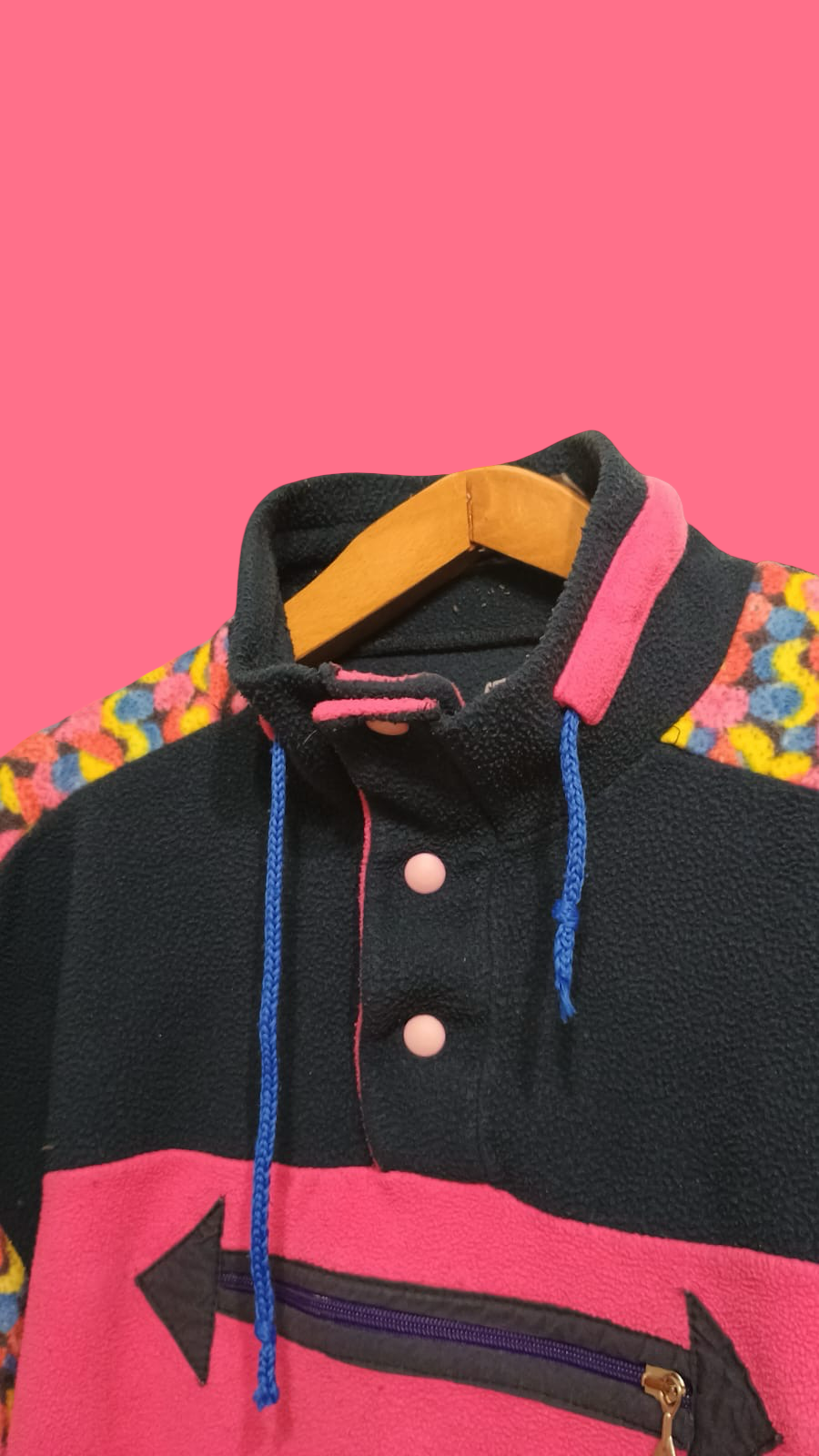 Vintage Multicolor Fantasy 90's Sweatshirt Unisex Size L