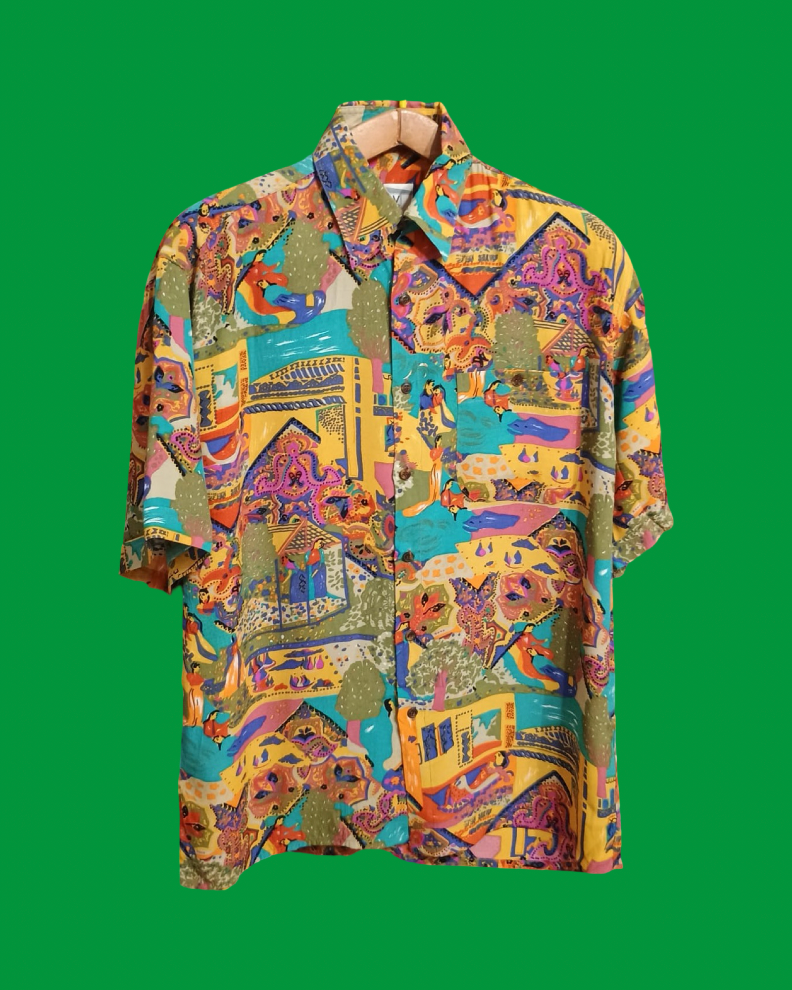 Vintage Multicolor Fantasy 90's Shirt Unisex Size XL