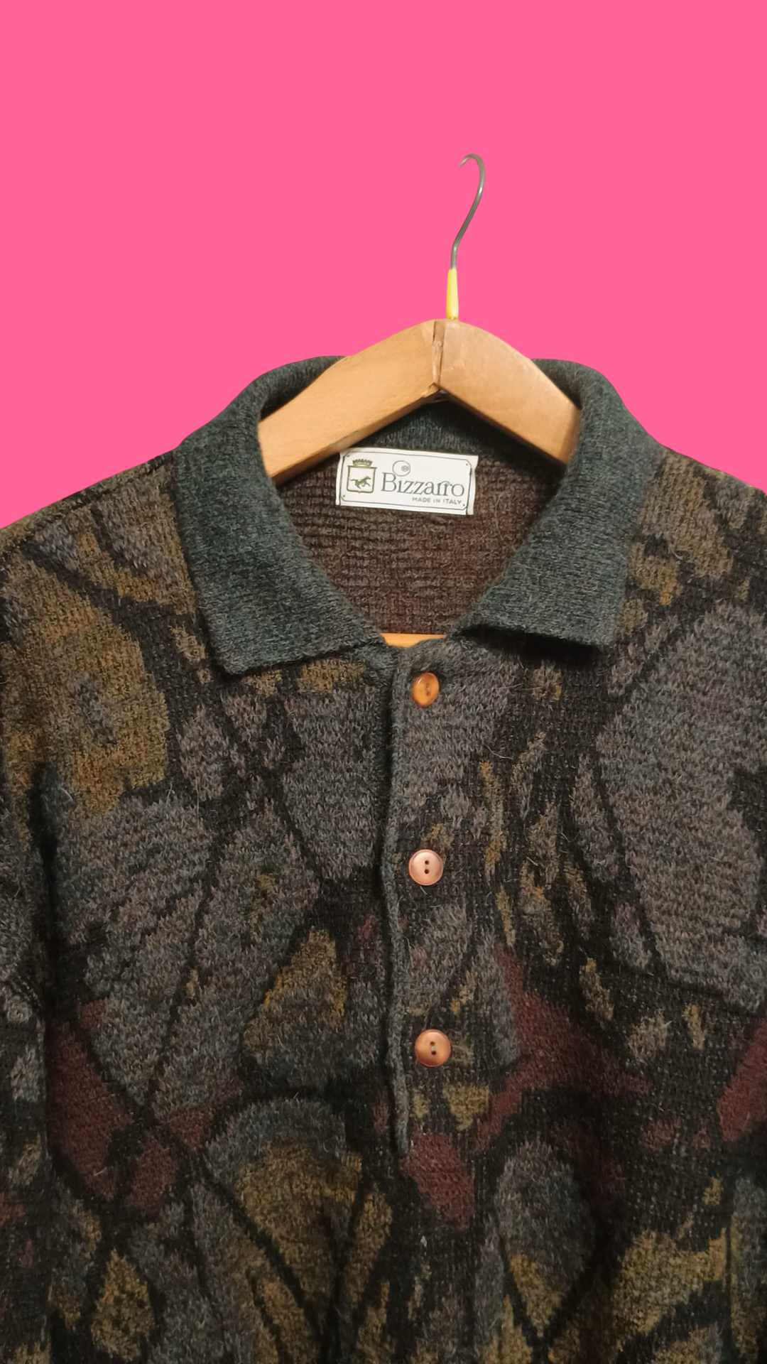 Vintage Multicolor Fantasy 90's Sweater Unisex Size XL