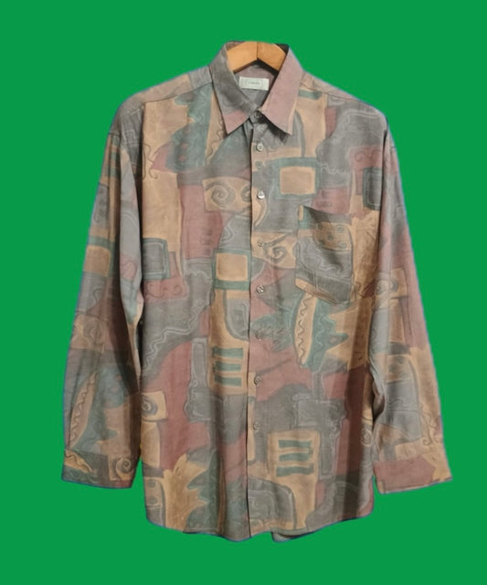 Vintage Multicolor Fantasy 90's Shirt Unisex Size L