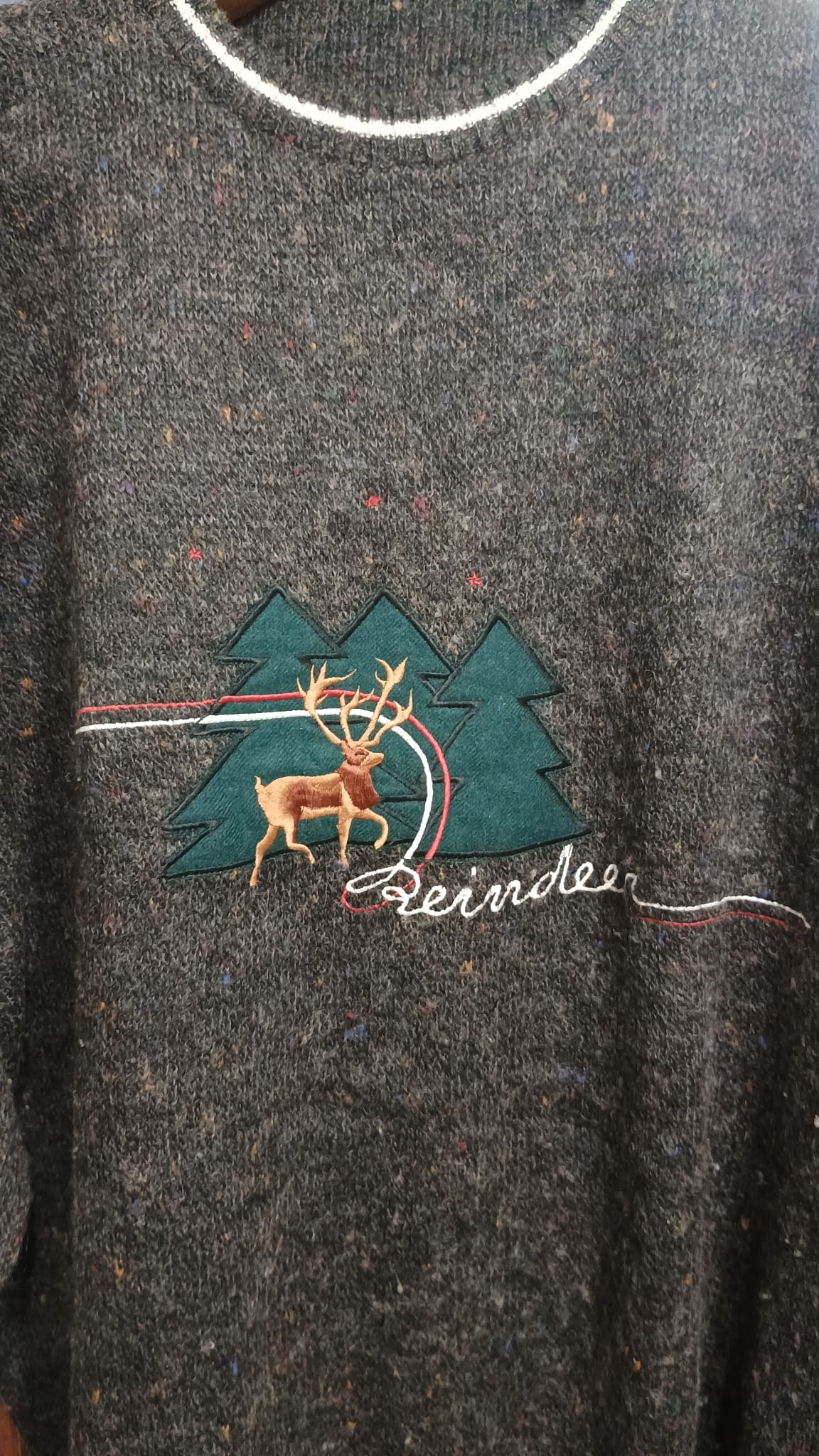 Vintage Multicolor Fantasy 90's Sweater Unisex Size XL