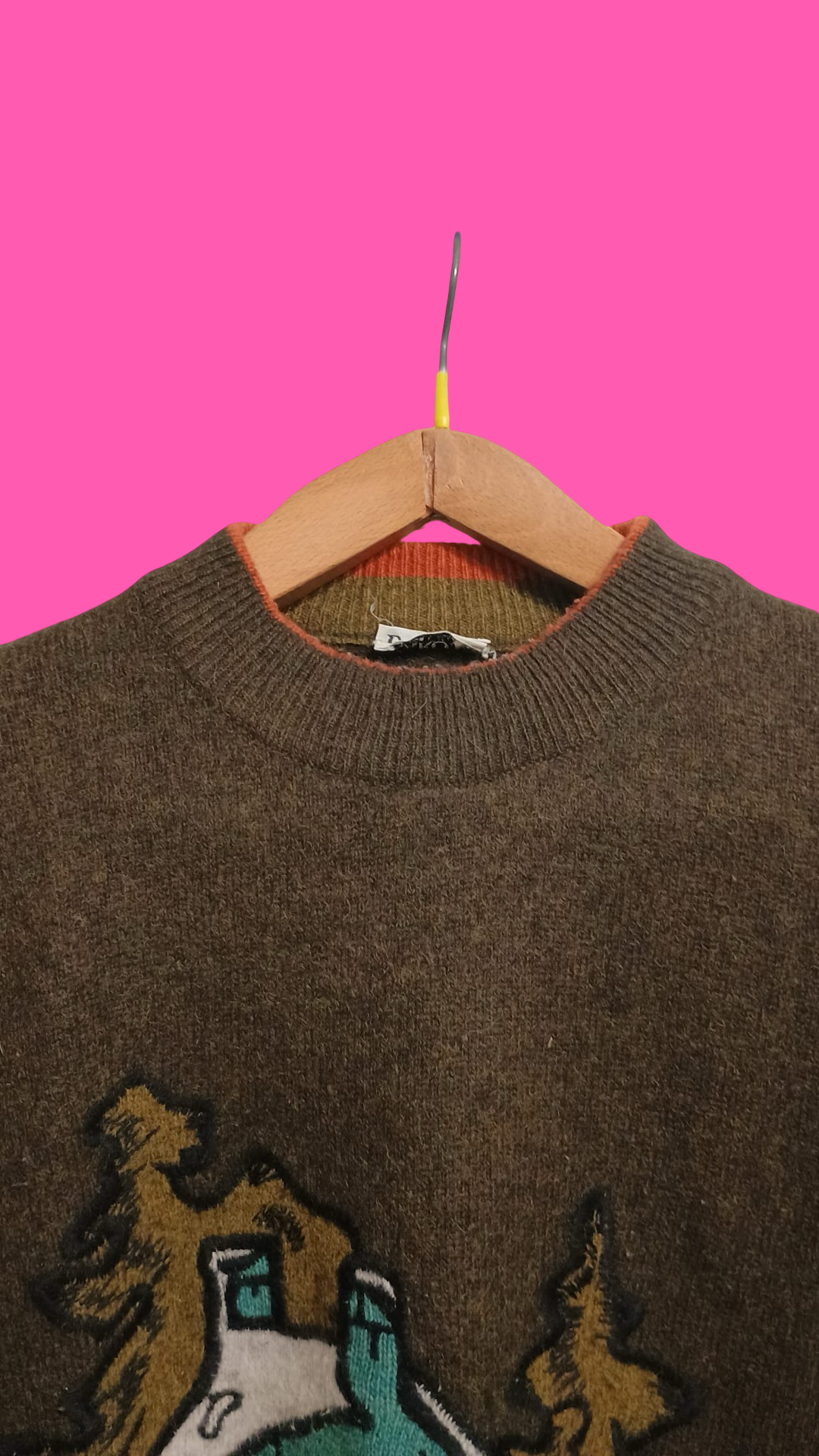 Vintage Multicolor Fantasy 90's Sweater Unisex Size XL