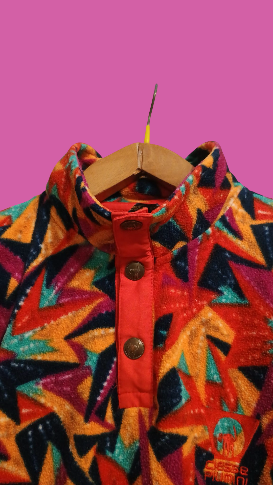 Vintage Multicolor Fantasy 90's Fleece Unisex Size XL