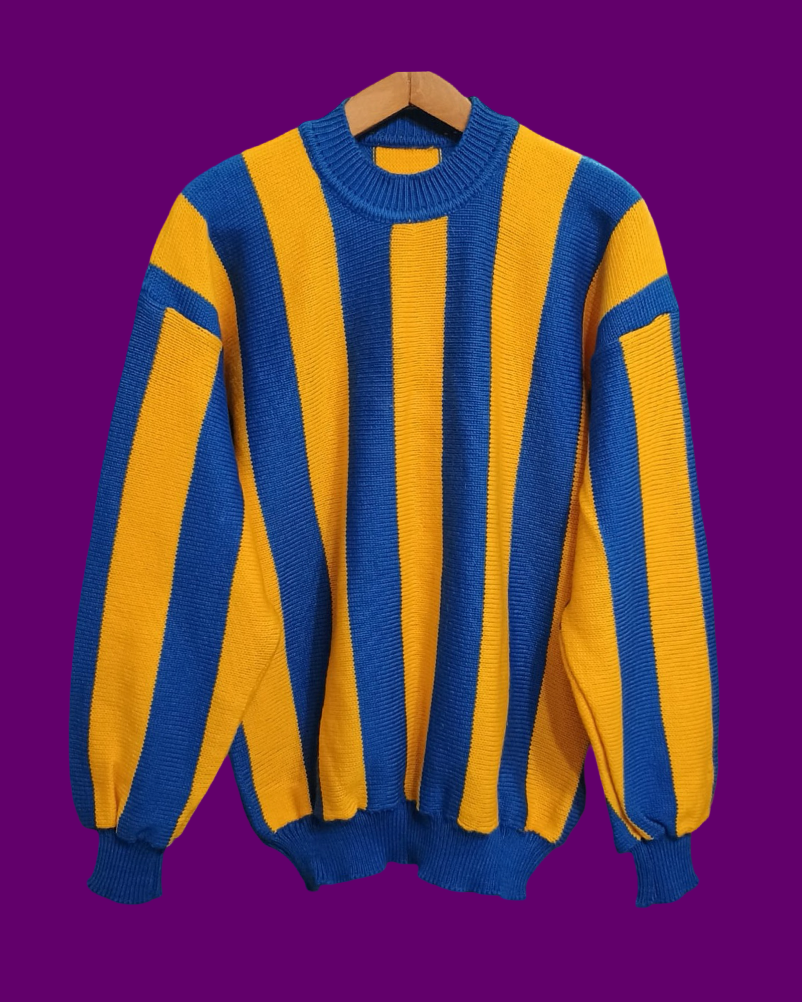 Vintage Multicolor Fantasy 90's Sweater Unisex Size L