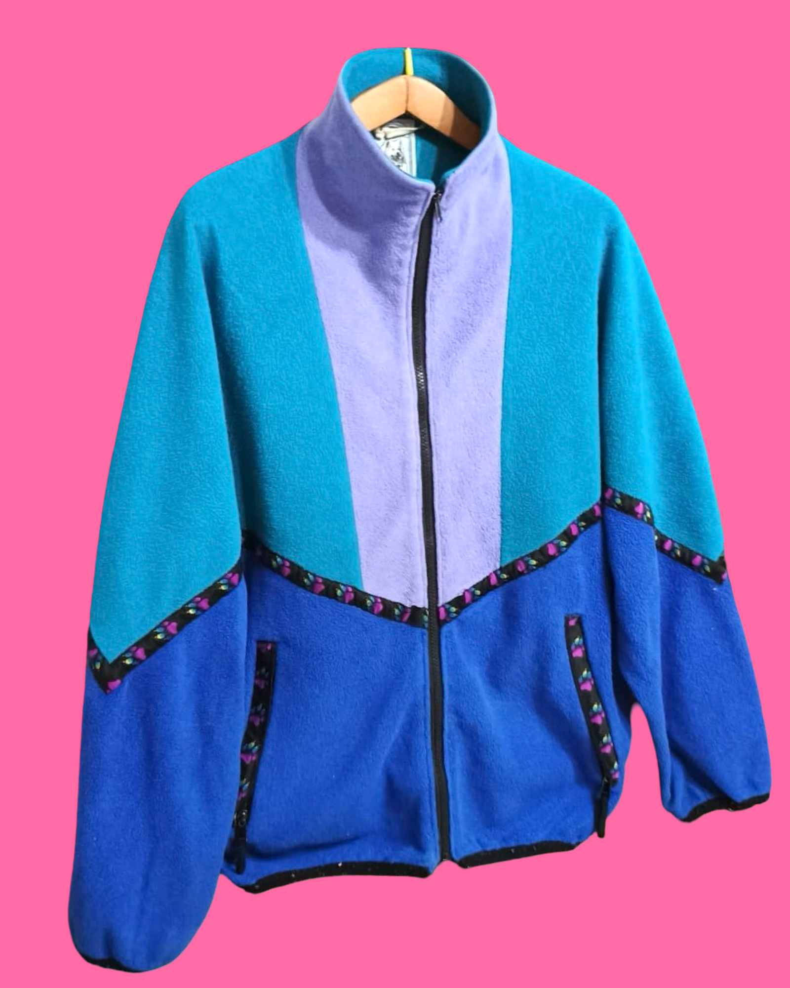 Vintage Multicolor Fantasy 90's Sweatshirt Unisex Size L