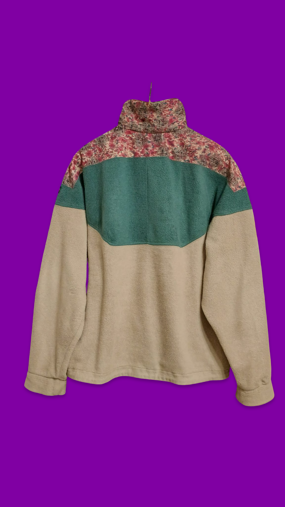 Vintage Multicolor Fantasy 90's Fleece Unisex Size M