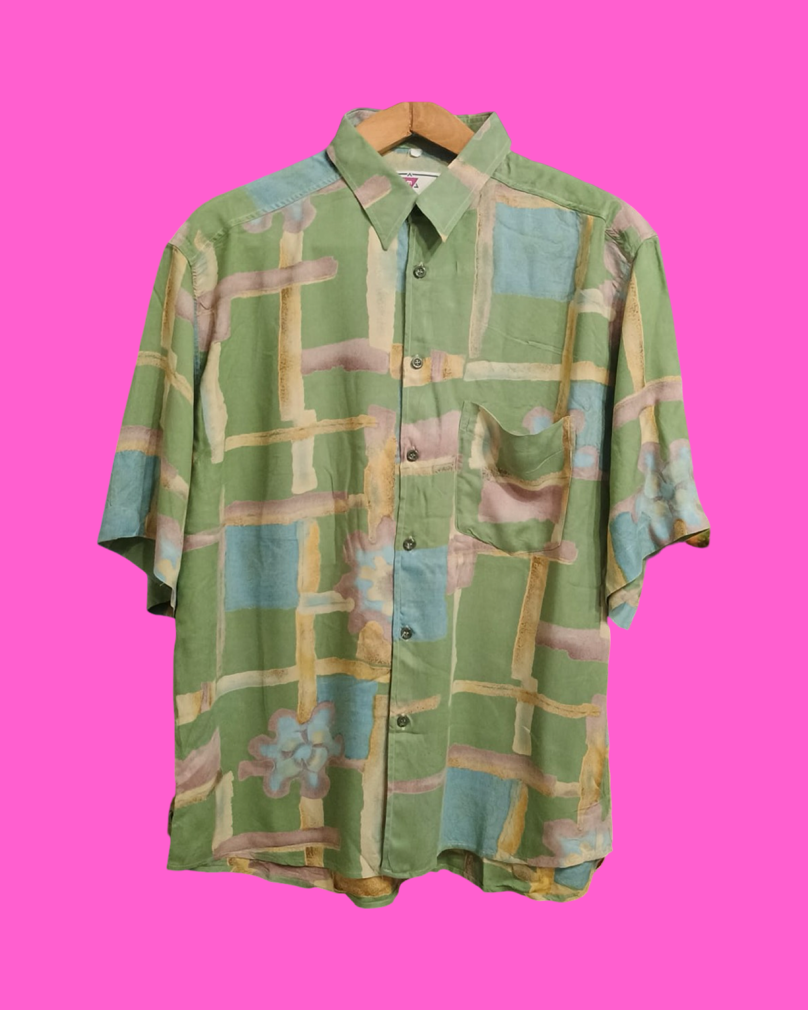 Vintage Multicolor Fantasy 90's Shirt Unisex Size L